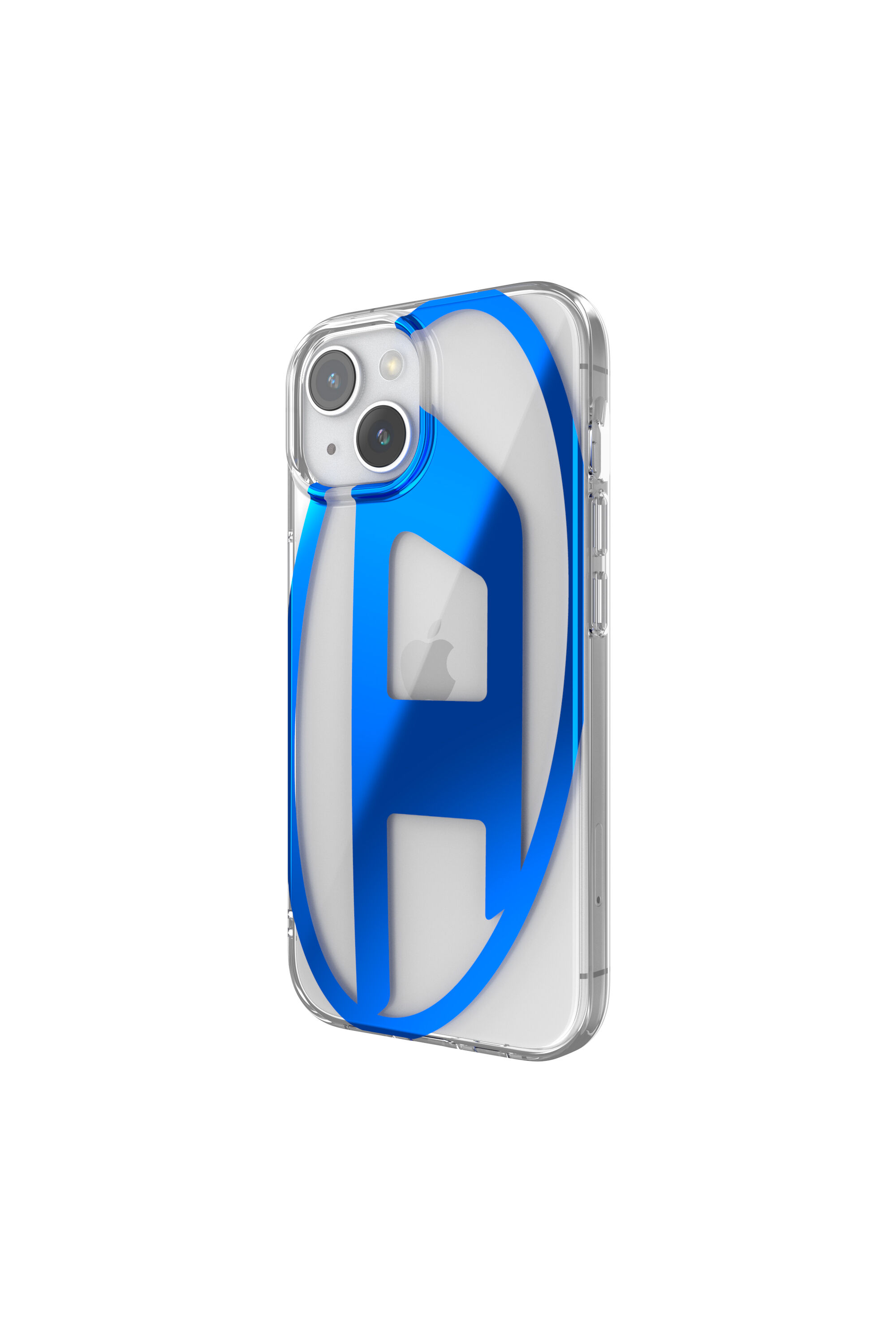 54102 MOULDED CASE iPhone 15 クリアケース｜ブルー｜ウィメンズ｜DIESEL