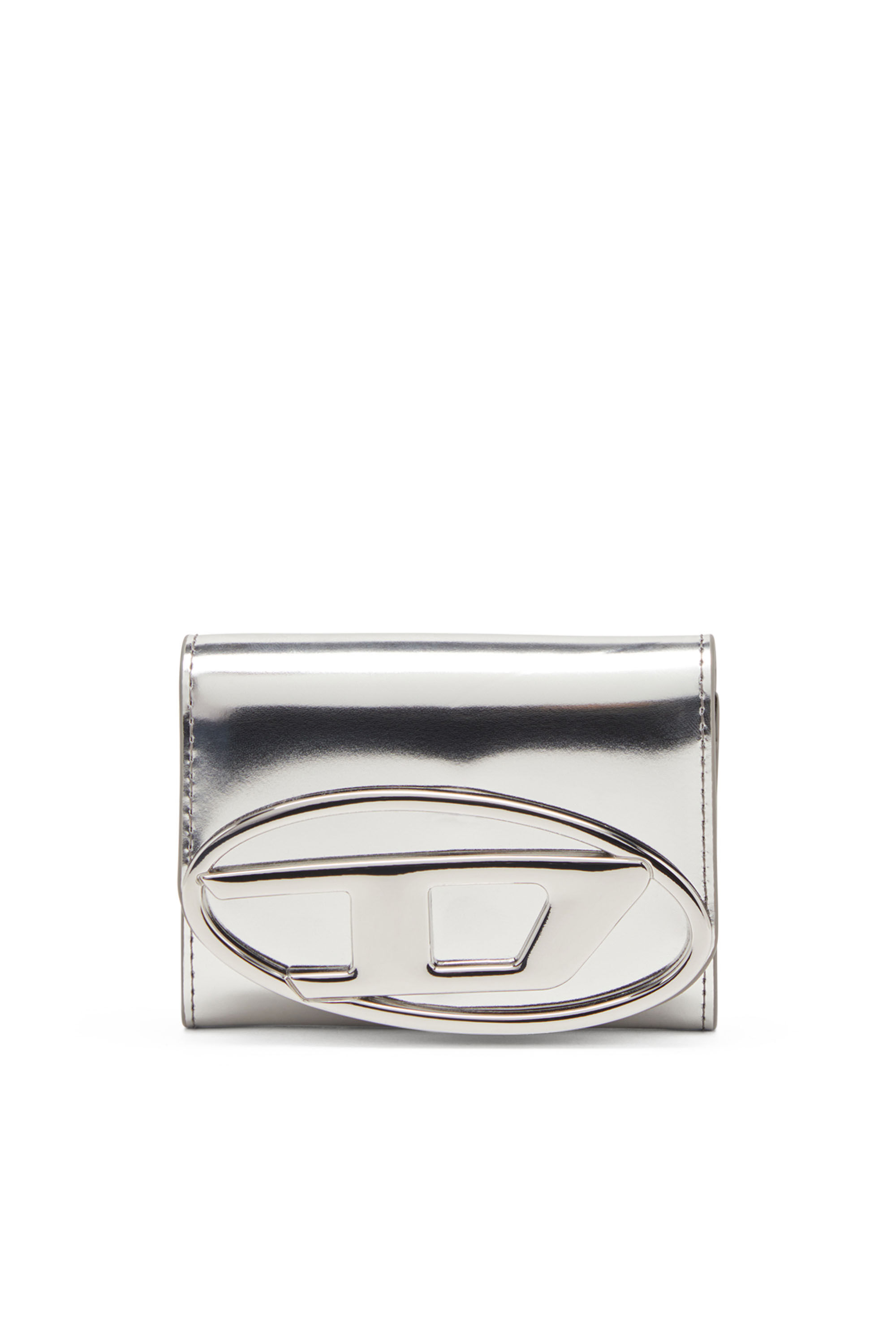 1DR CARD HOLDER BI-FOLD ZIP III Bi-fold card holder in mirrored