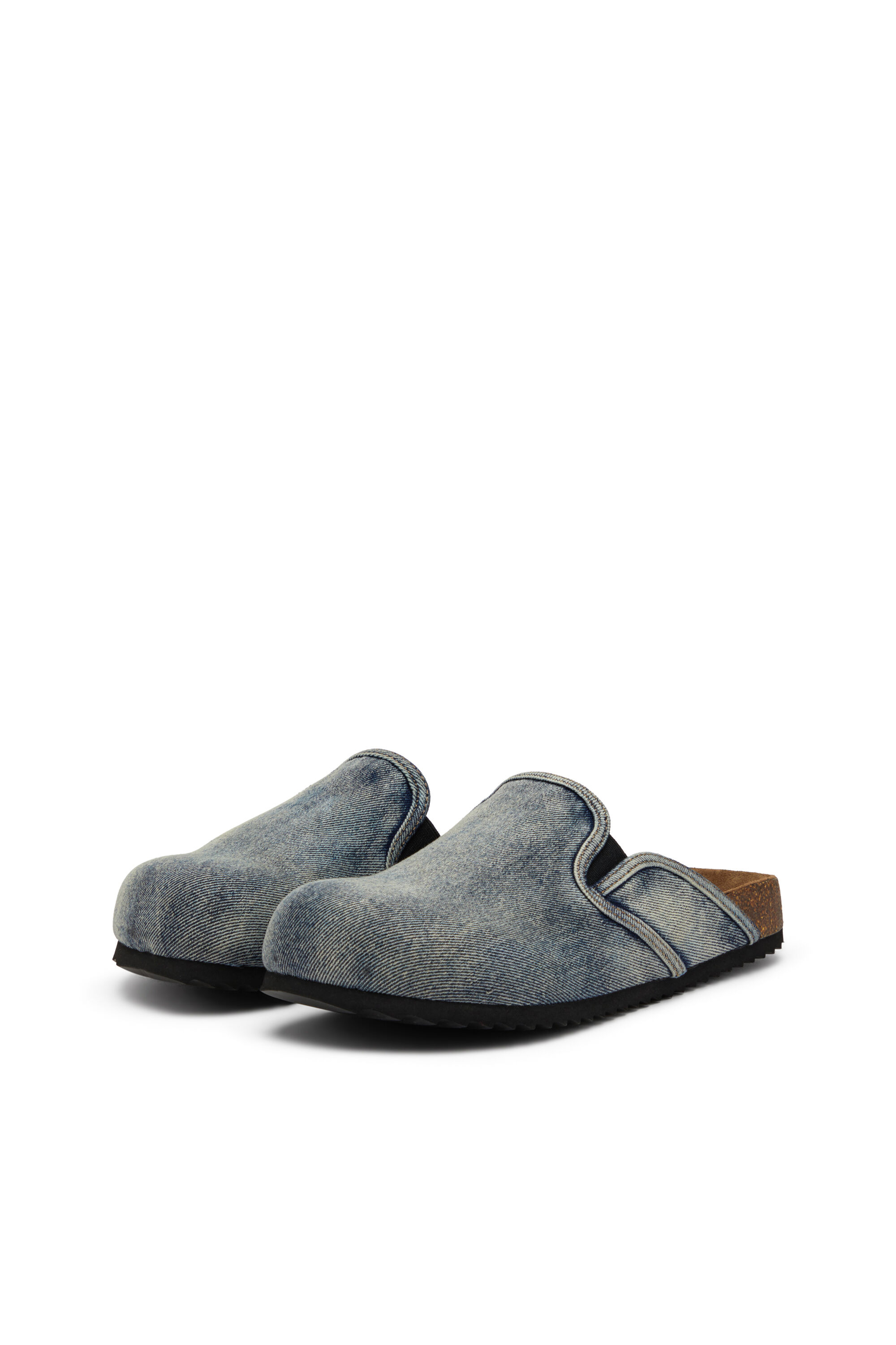 D-WOODSTOCK SLIP-ON デニムスリッポンミュール｜ブルー｜メンズ｜DIESEL