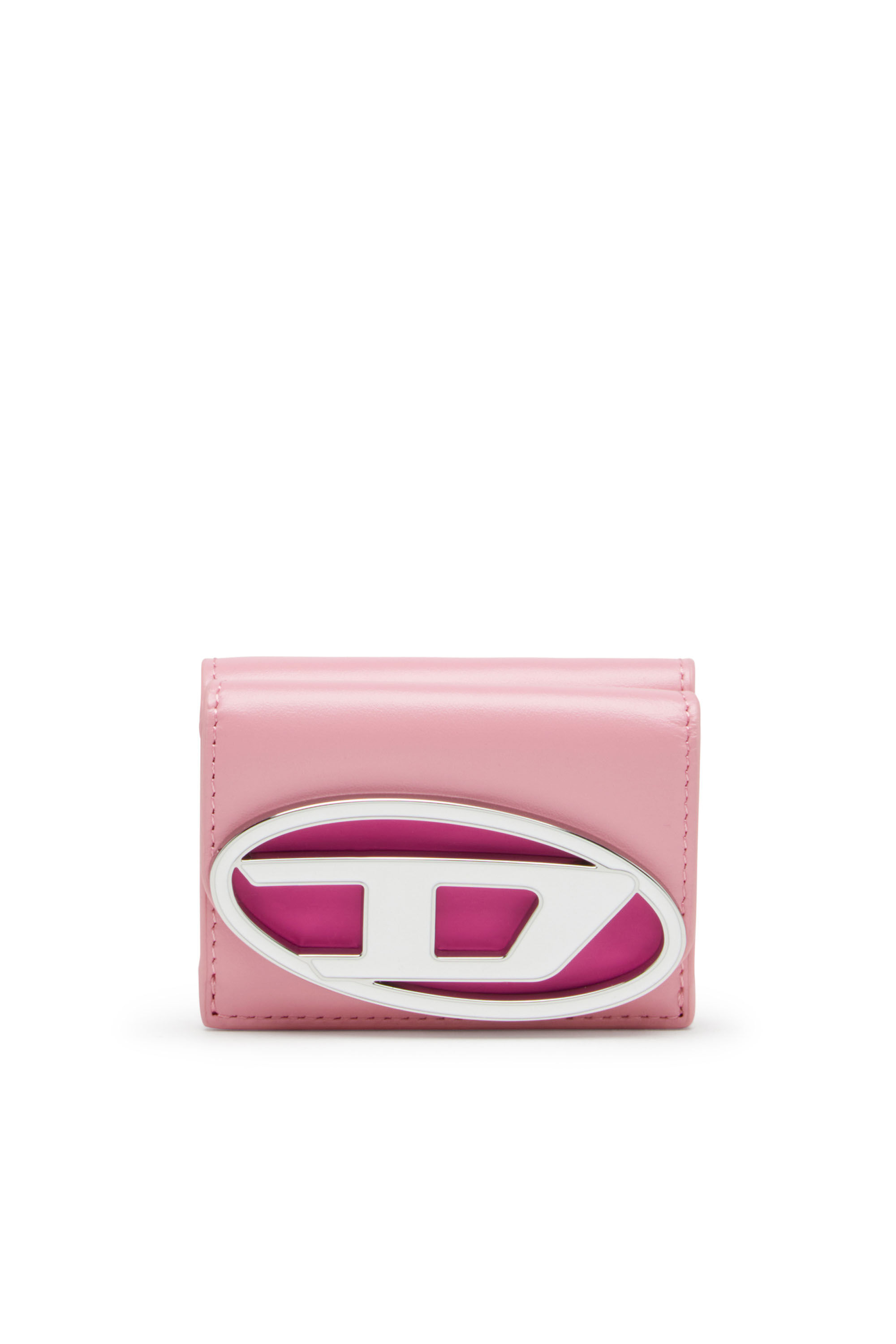 1DR TRI FOLD COIN XS II 三つ折りウォレット｜ピンク｜ウィメンズ｜DIESEL