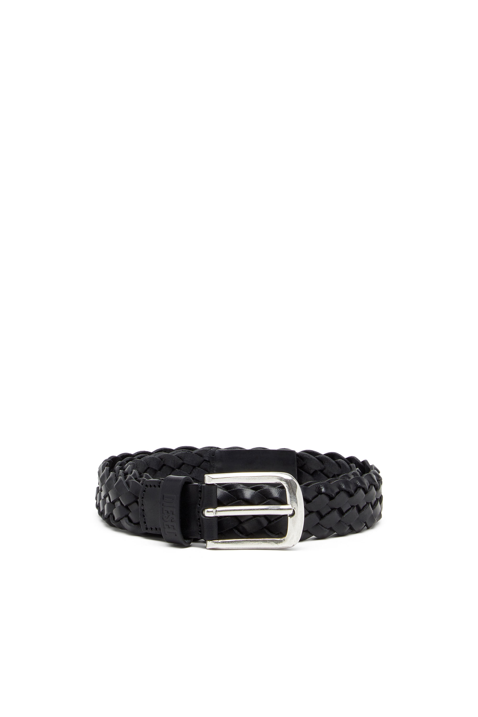 B-FLAG-D BRAIDED メッシュベルト｜ブラック｜メンズ｜DIESEL