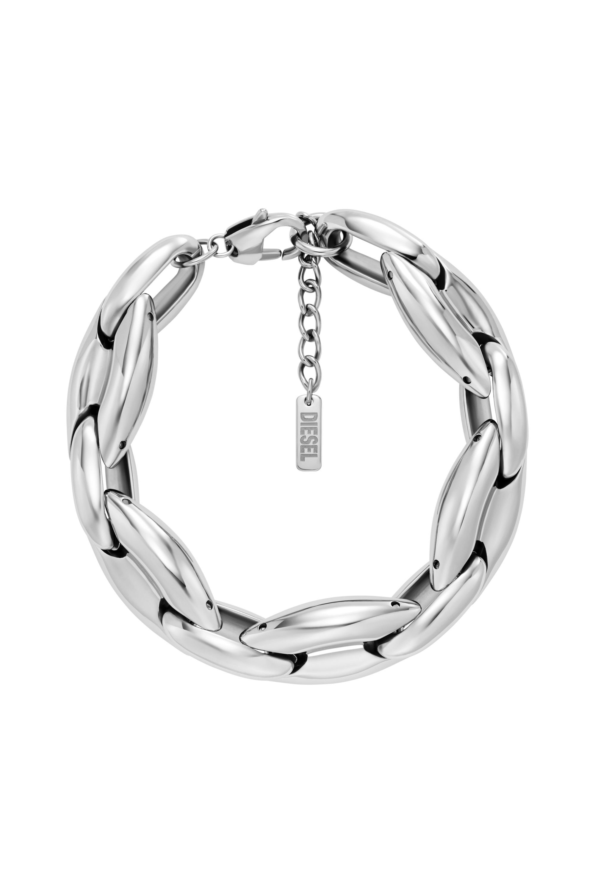 DX1585040 JEWEL ブレスレット｜シルバー｜ウィメンズ｜DIESEL