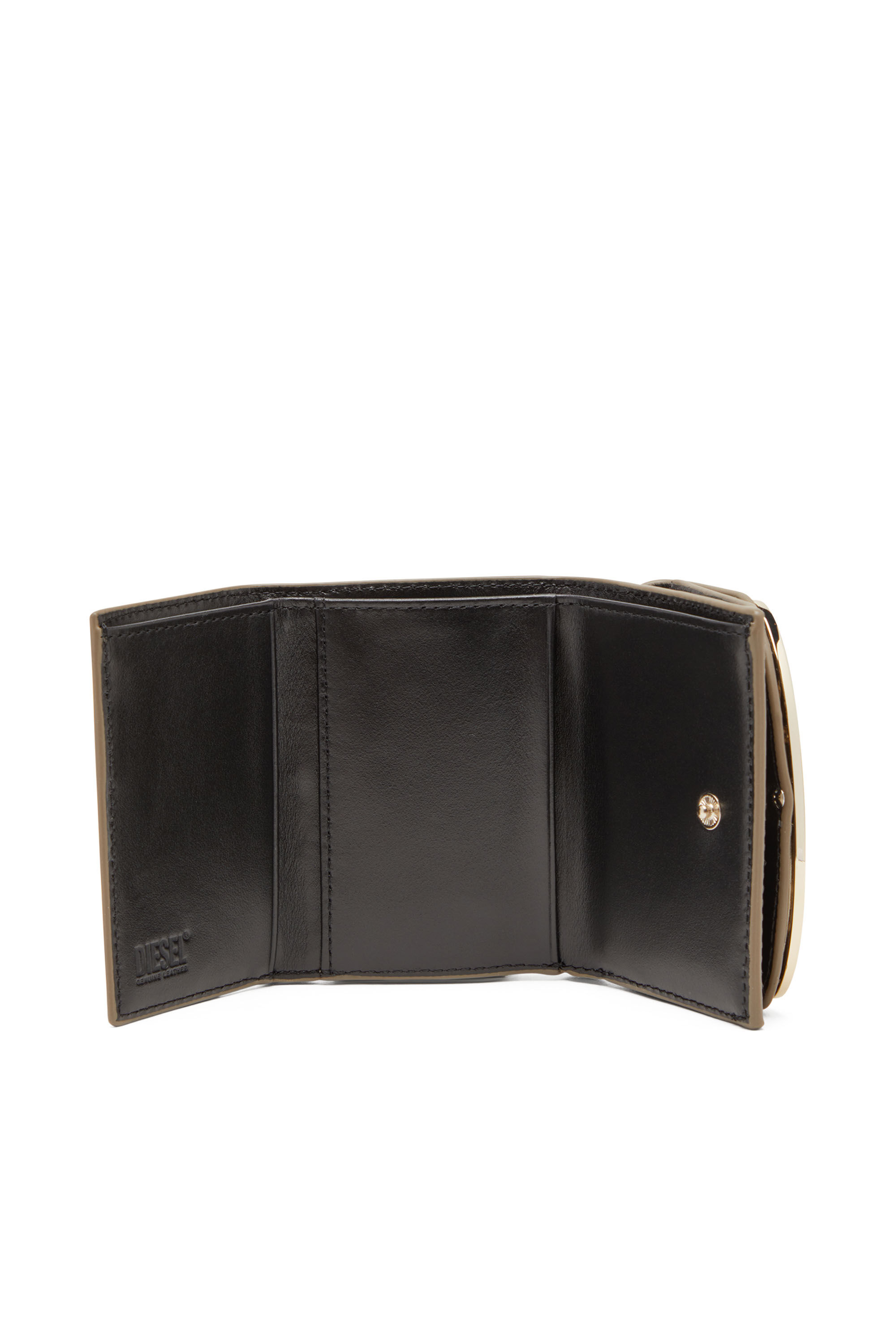 1DR TRI FOLD COIN XS II Tri-fold wallet in mirrored leather