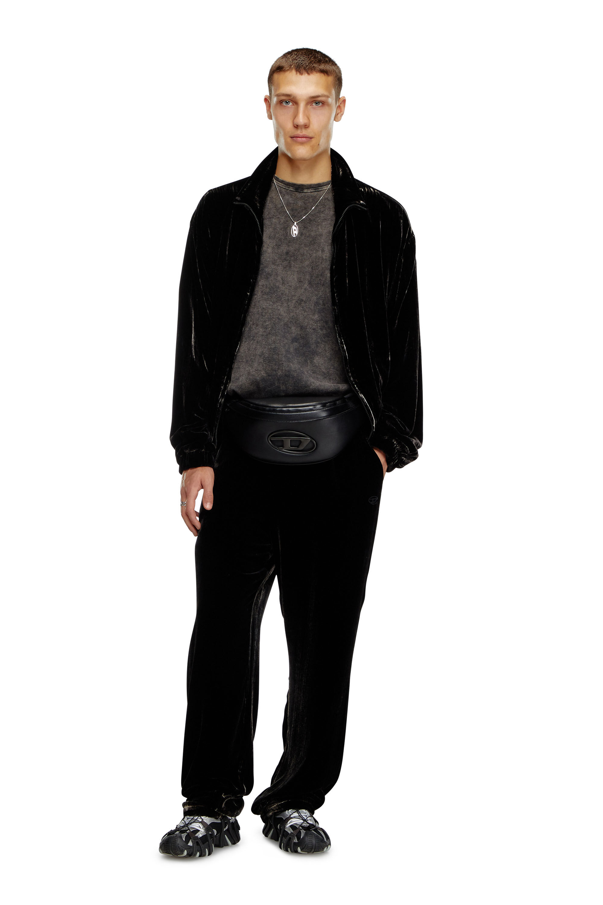 Diesel ウィメンズ バッグ Holi-D Belt Bag M PU ネオプレン ベルト