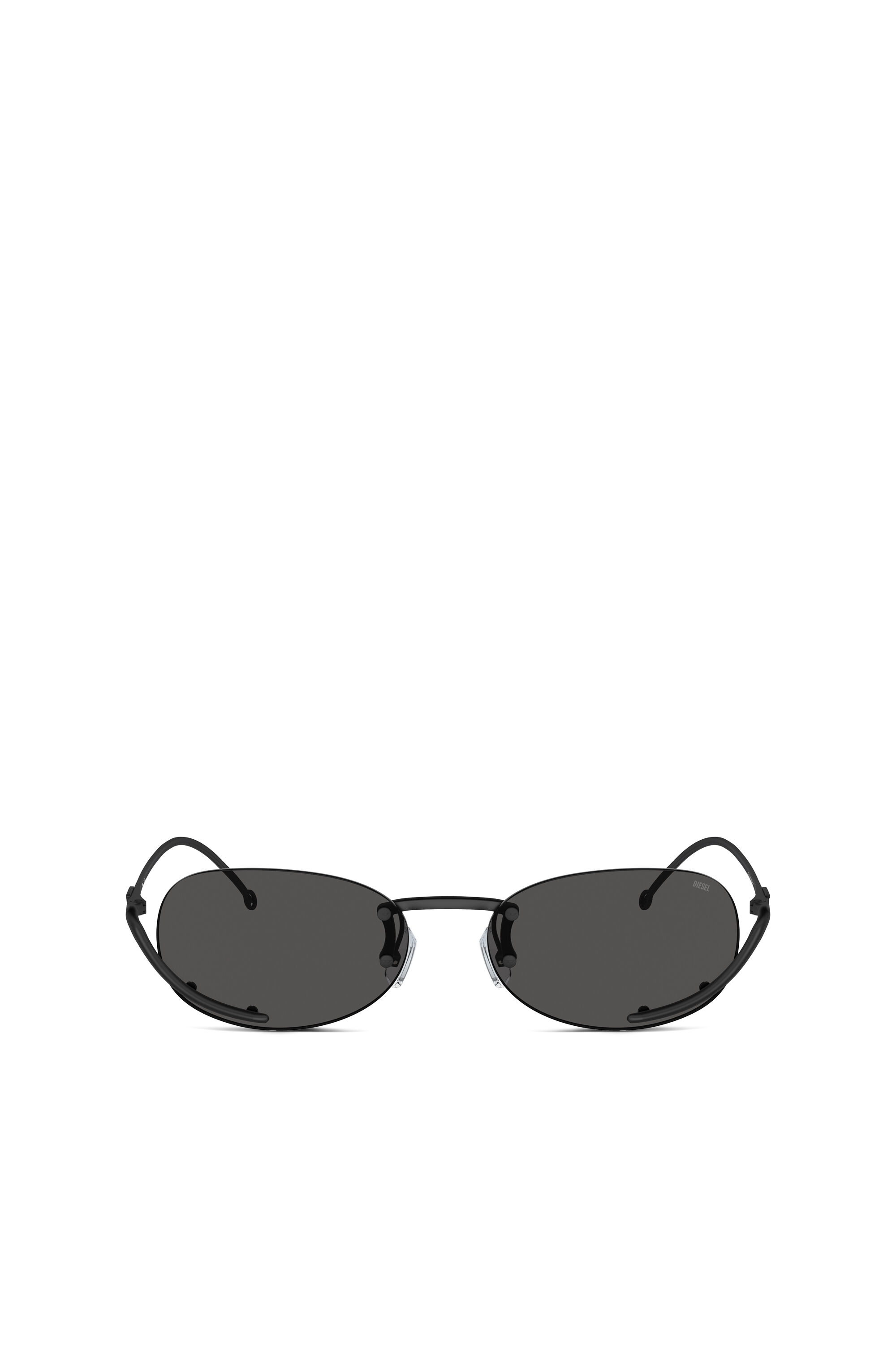 0DL1004 Oval sunglasses｜ブラック｜ウィメンズ｜DIESEL