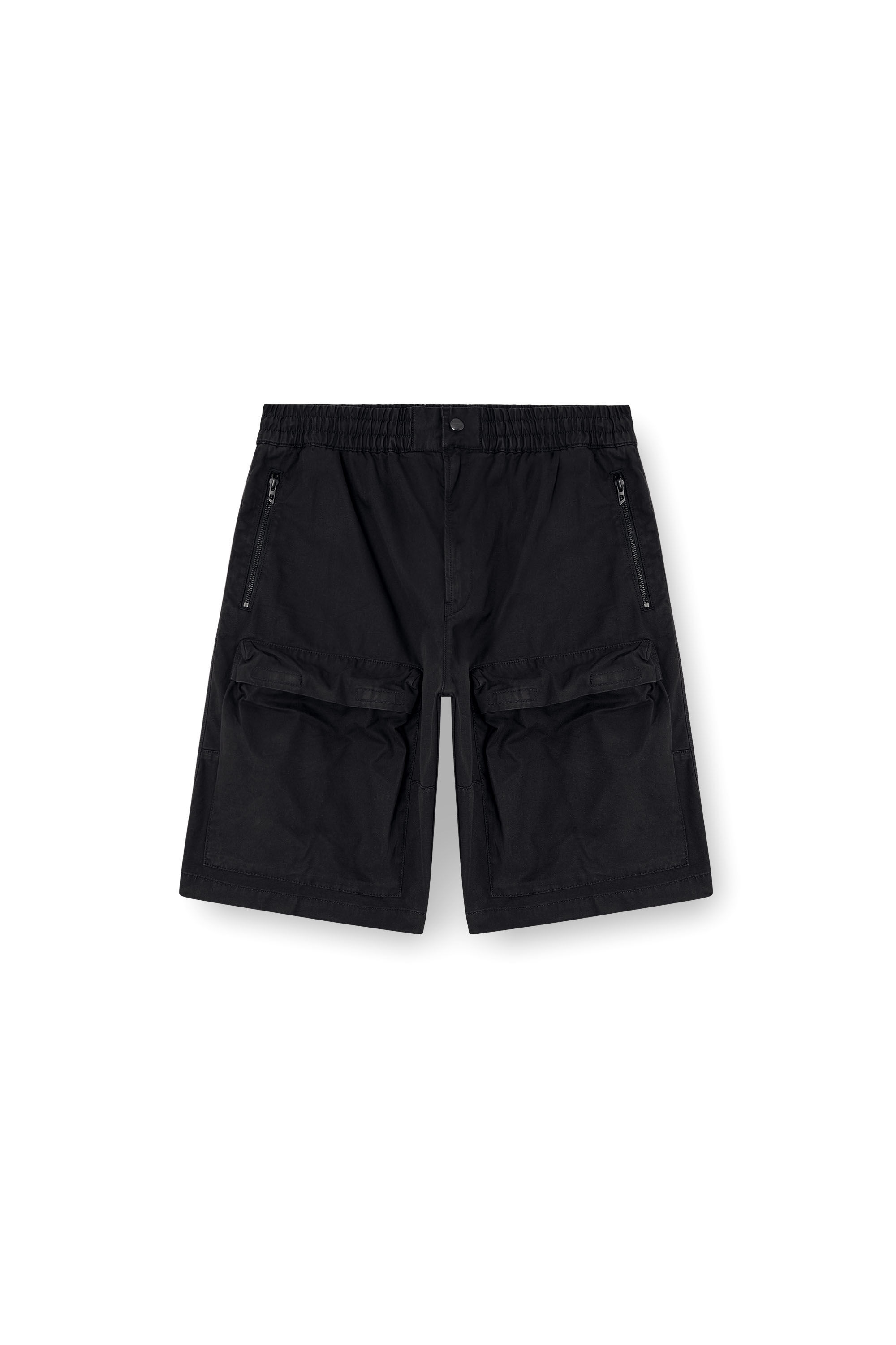 P-BEECK-SHORT ハーフパンツ｜ブラック｜メンズ｜DIESEL