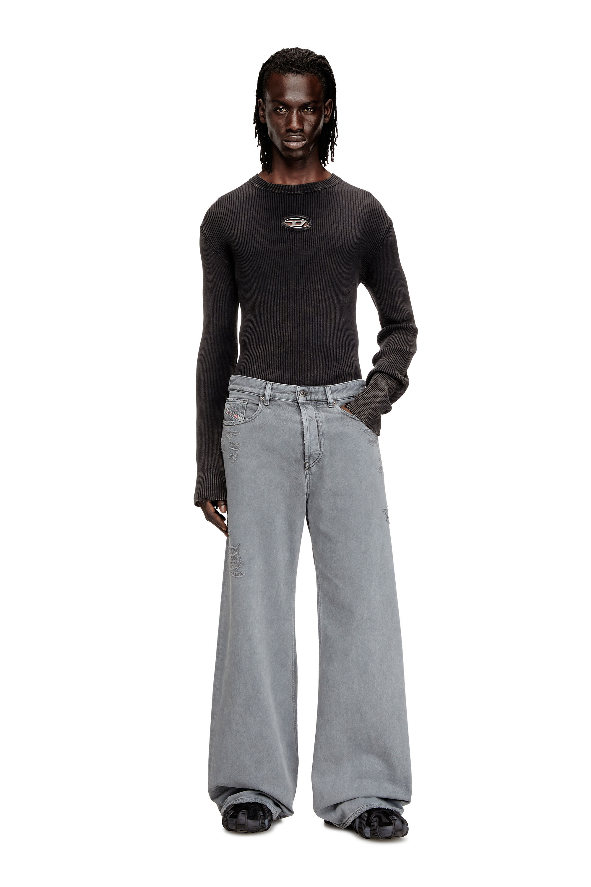 デニムパンツ | グレー | メンズ | DIESEL