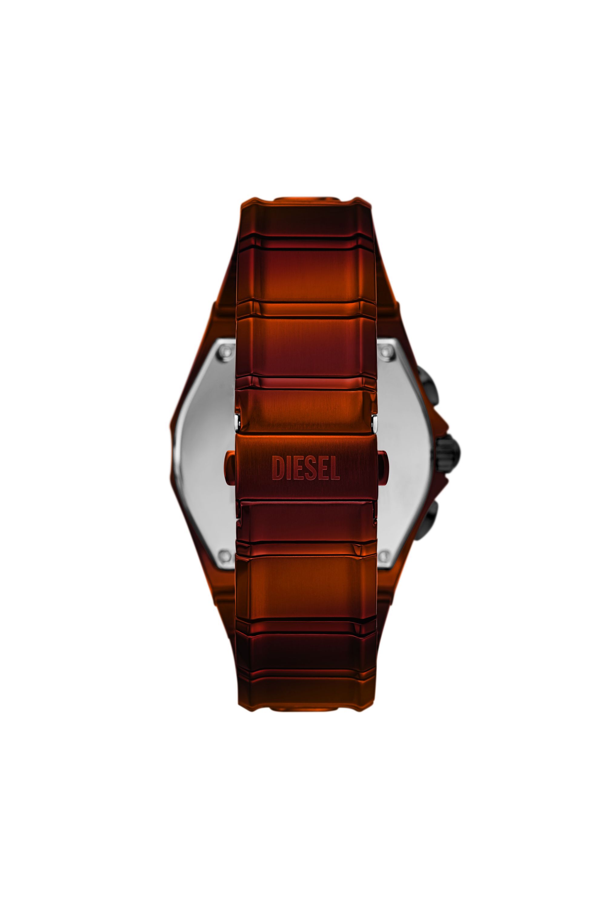 DZ4693 WATCH D-Curve red stainless steel watch｜レッド｜メンズ｜DIESEL