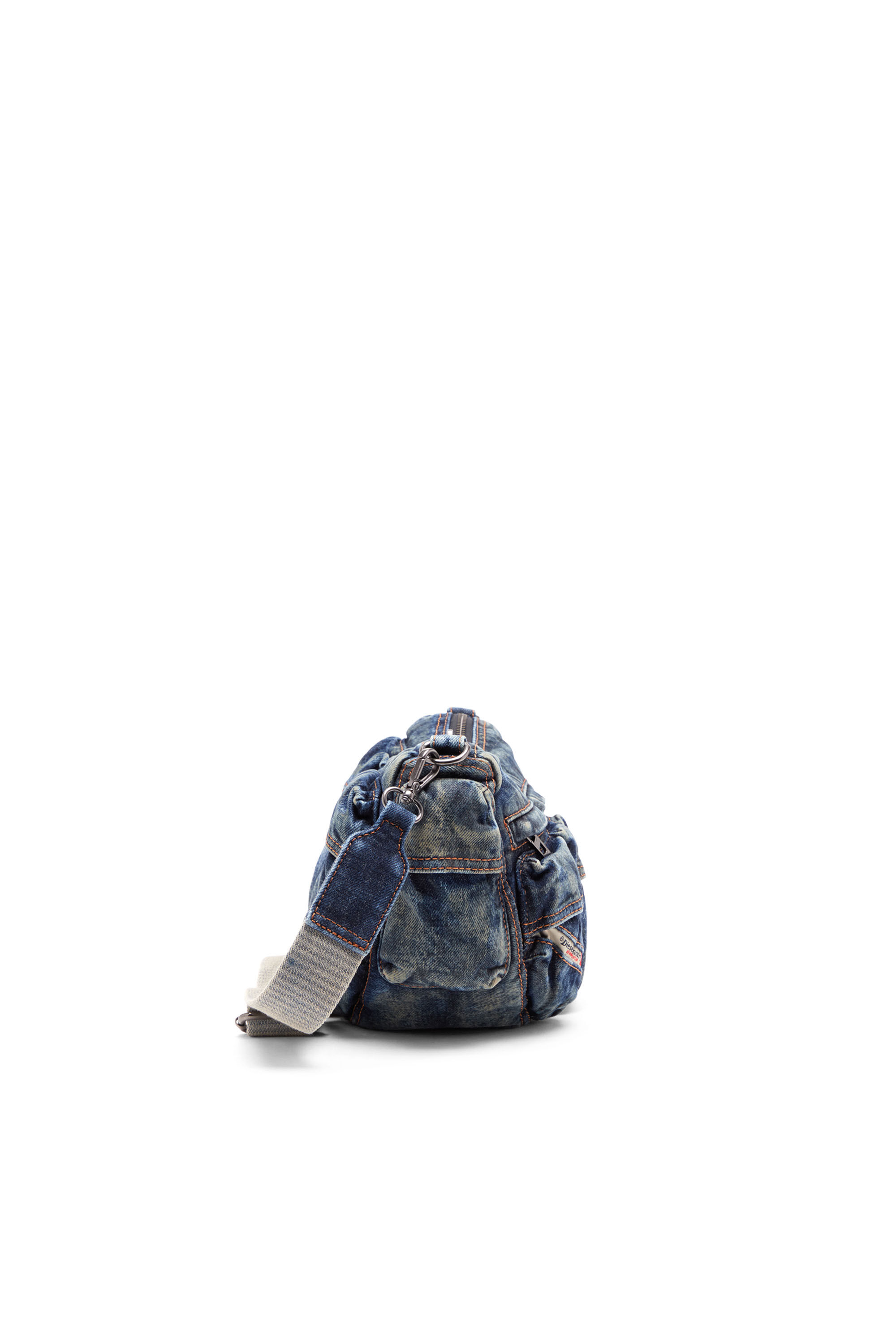 Diesel バッグ Travel 3000 Shoulder Bag X デニム マルチポケット