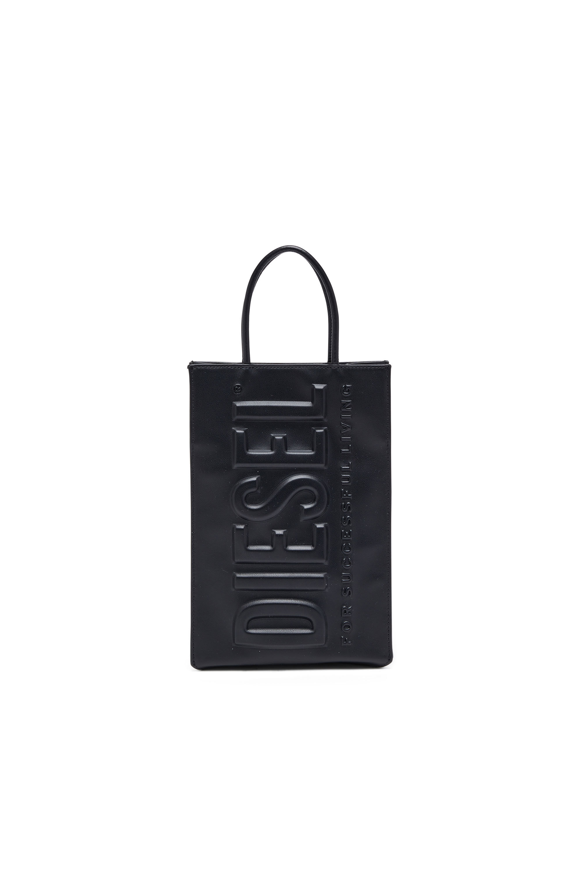 DSL 3D SHOPPER M X Dsl 3D M-PU tote bag with embossed logo