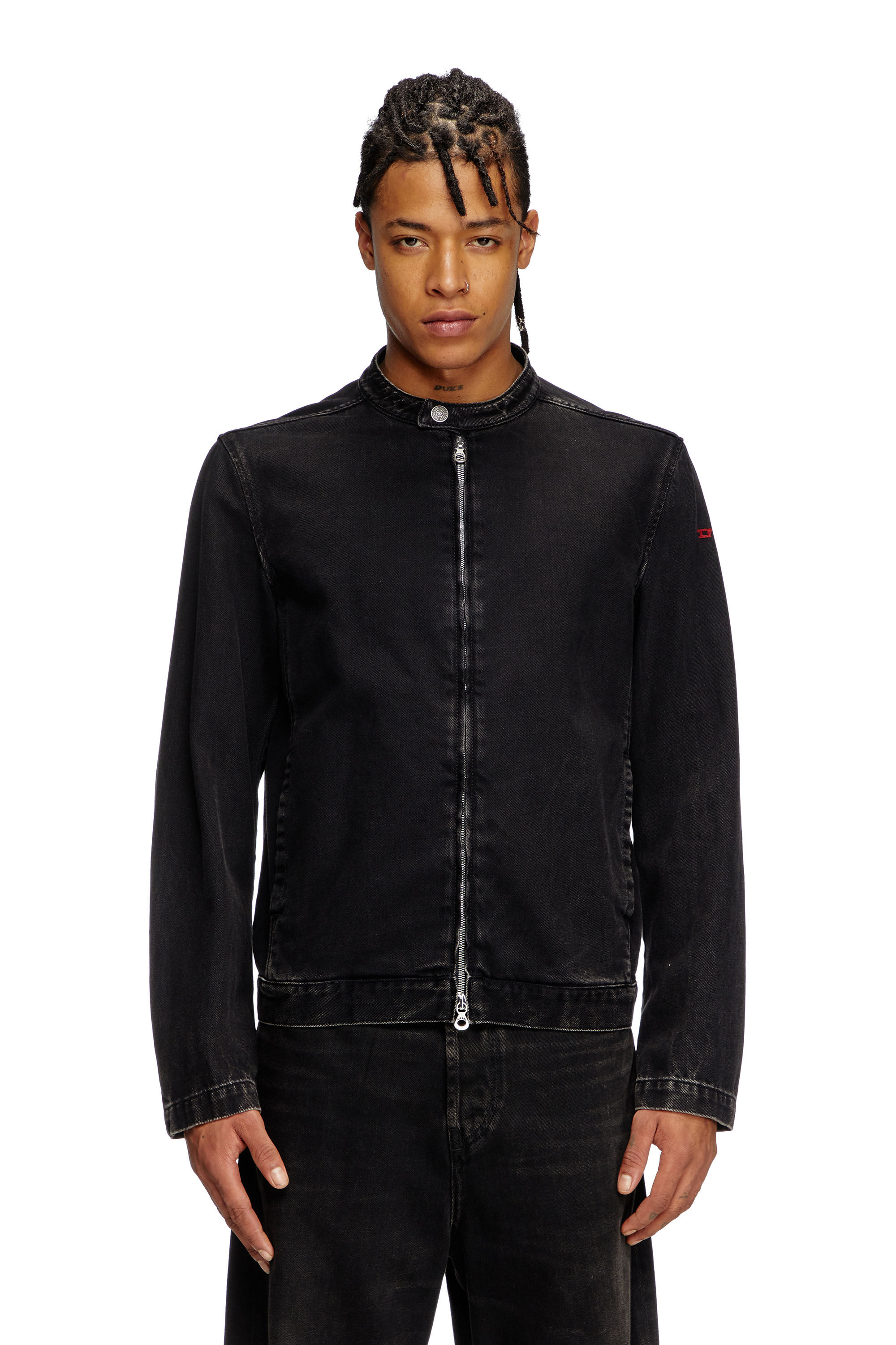 Diesel メンズ ジャケット D-GLORY クリーン ウォッシュ デニム