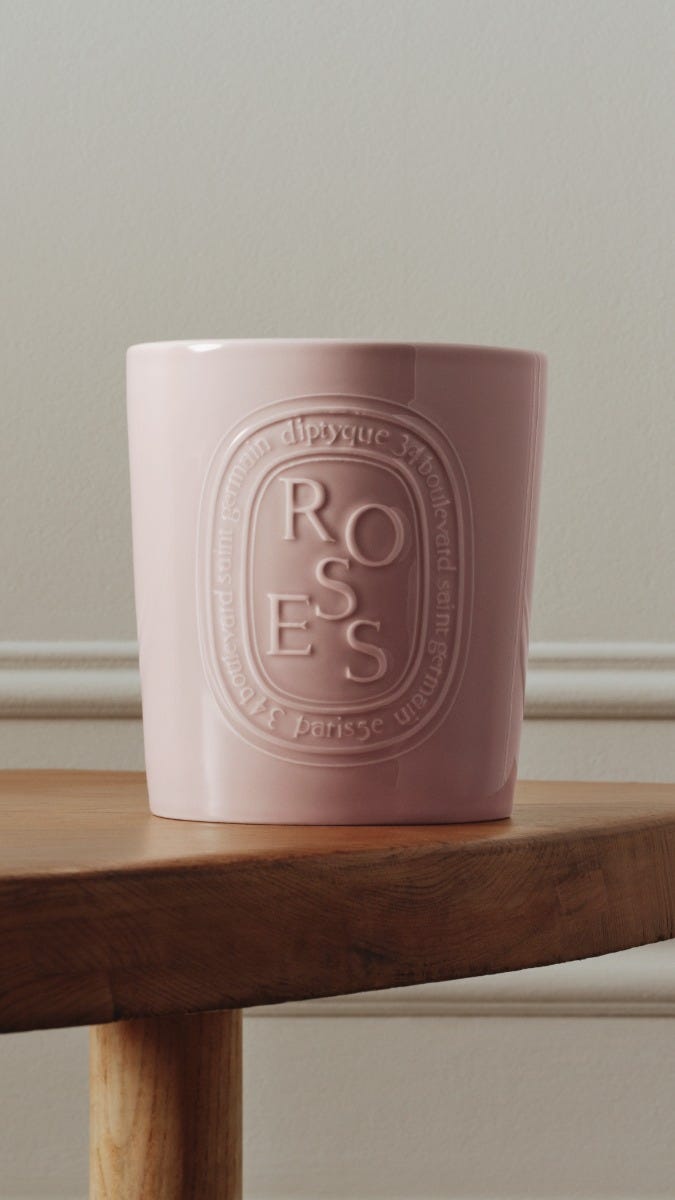 Roses (ローズ) - エクストララージ キャンドル | Diptyque Paris