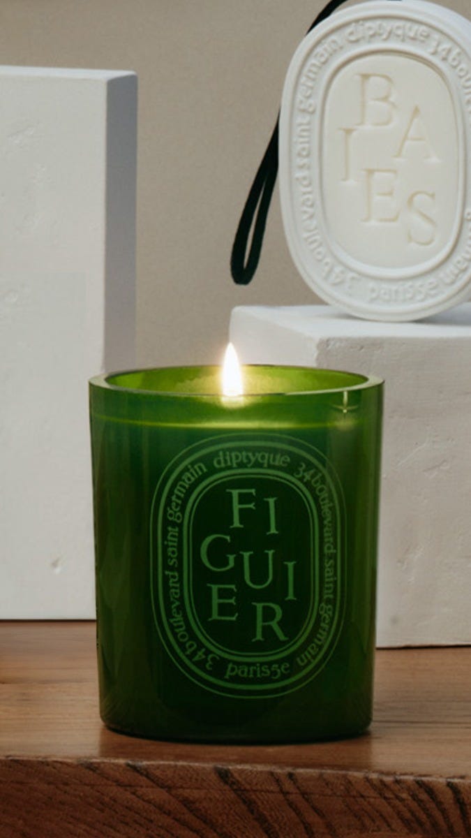 Figuier（フィギエ） - ミディアム キャンドル | Diptyque Paris