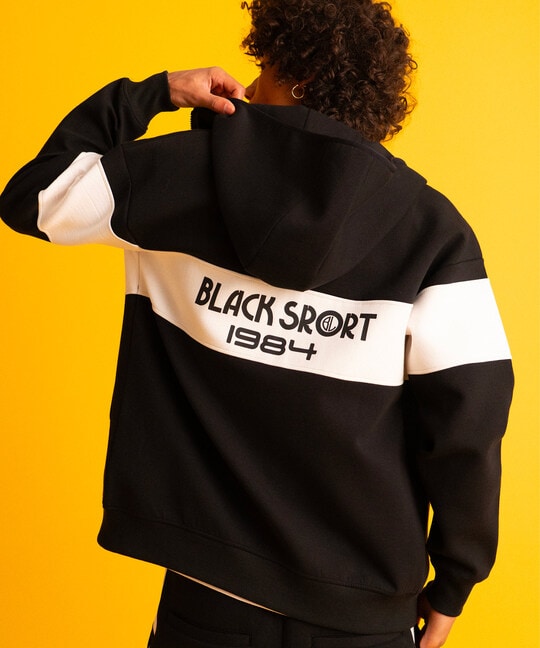 BLACK LABEL〕：セットアップ対応 ソロナ スタンドパーカー ｜The