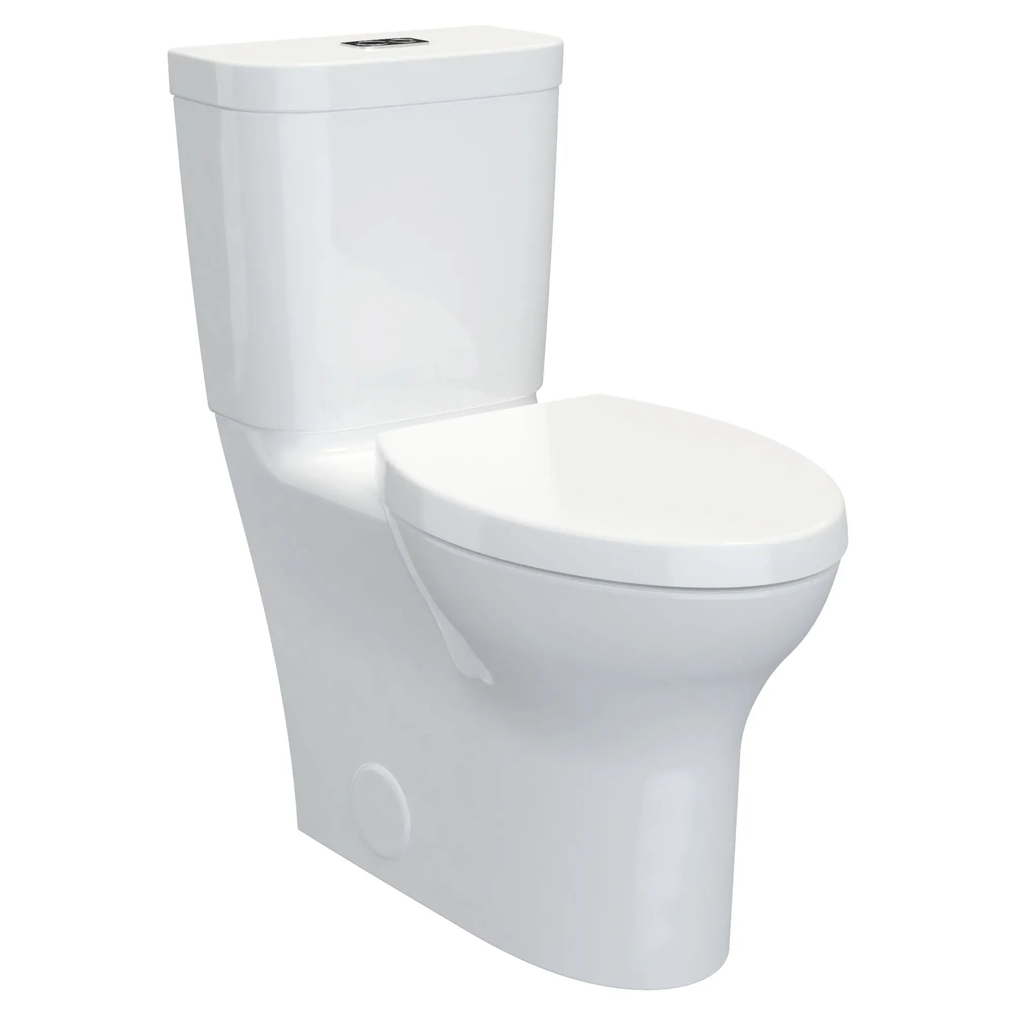 Equility® Two-piece Dual Flush Chair Height Elongated Toilet With Seat