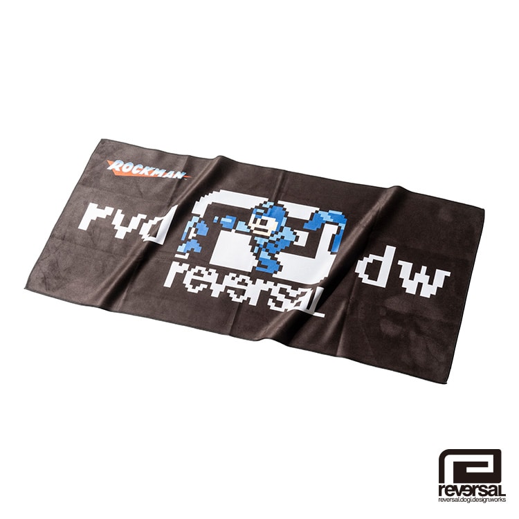 イーカプコン |ロックマン×リバーサル DRY MICROFIBER TOWEL ドット