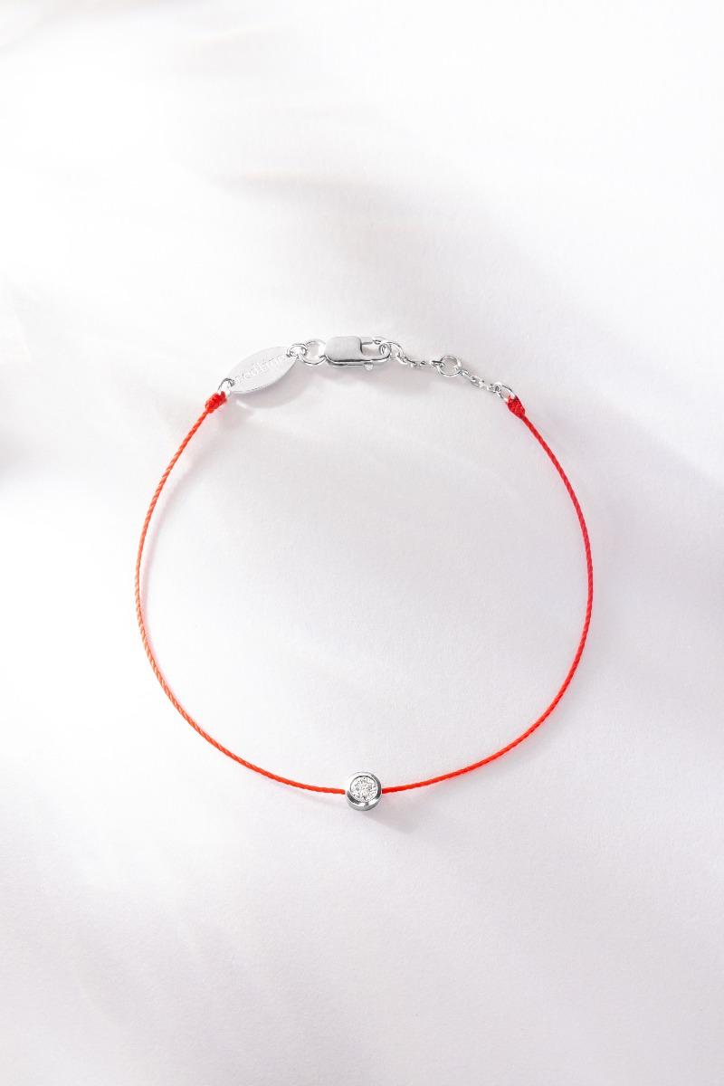 Redline Jewerly - Pure - String Bracelet For Women with 0.10ct