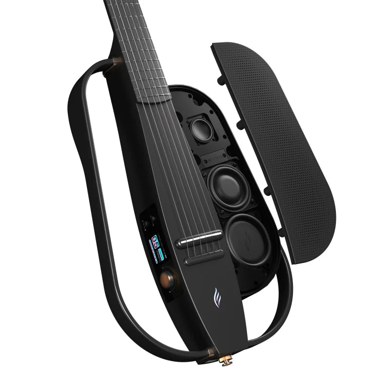 Enya NexG2N Smart Electric, Classical Guitar in Black – Enya Music UK