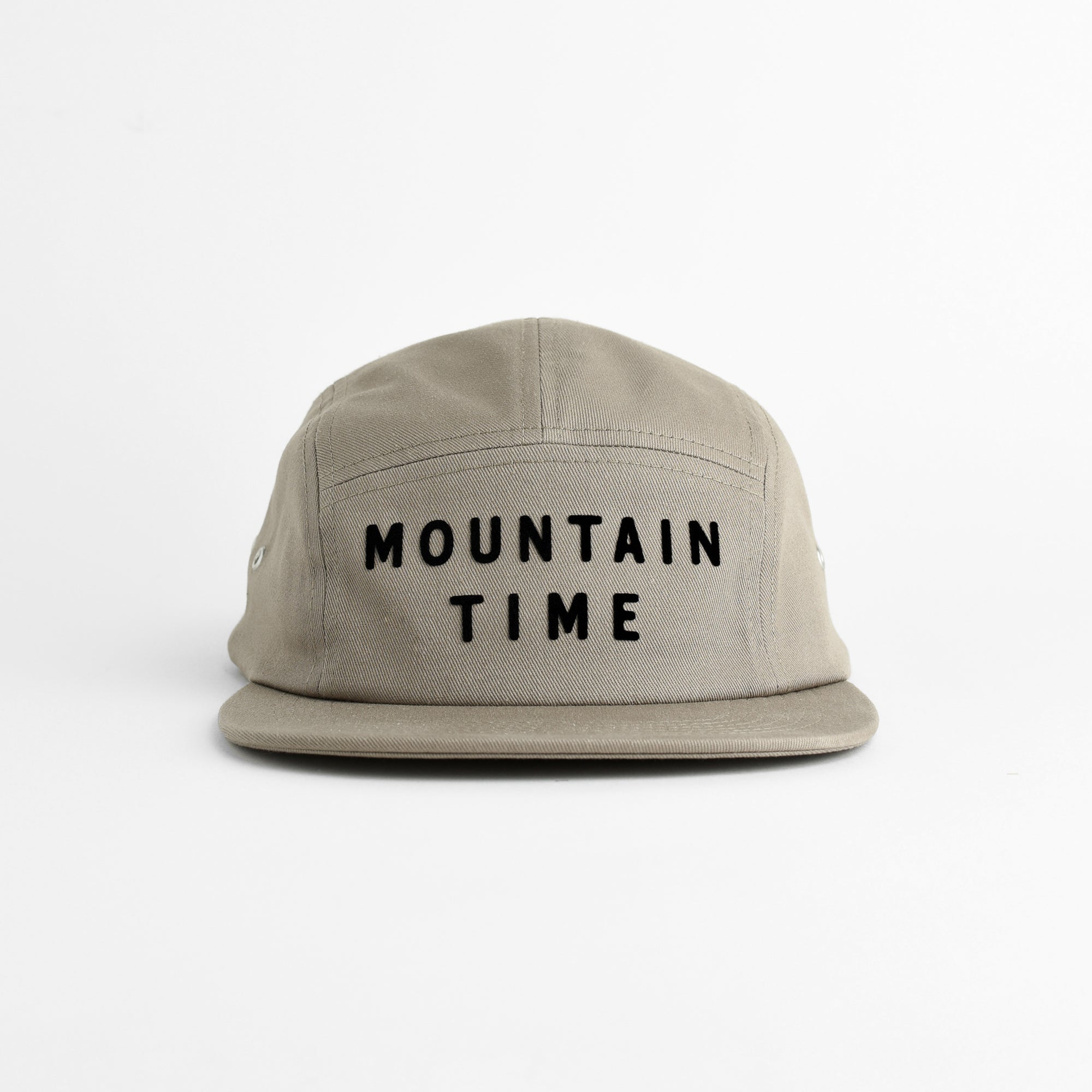 Mountain Time Five Panel Hat - khaki - Endless August Supply Co