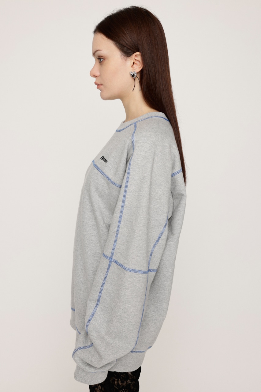 SLY | BI COLOR STITCH SW トップス (Tシャツ・カットソー(長袖