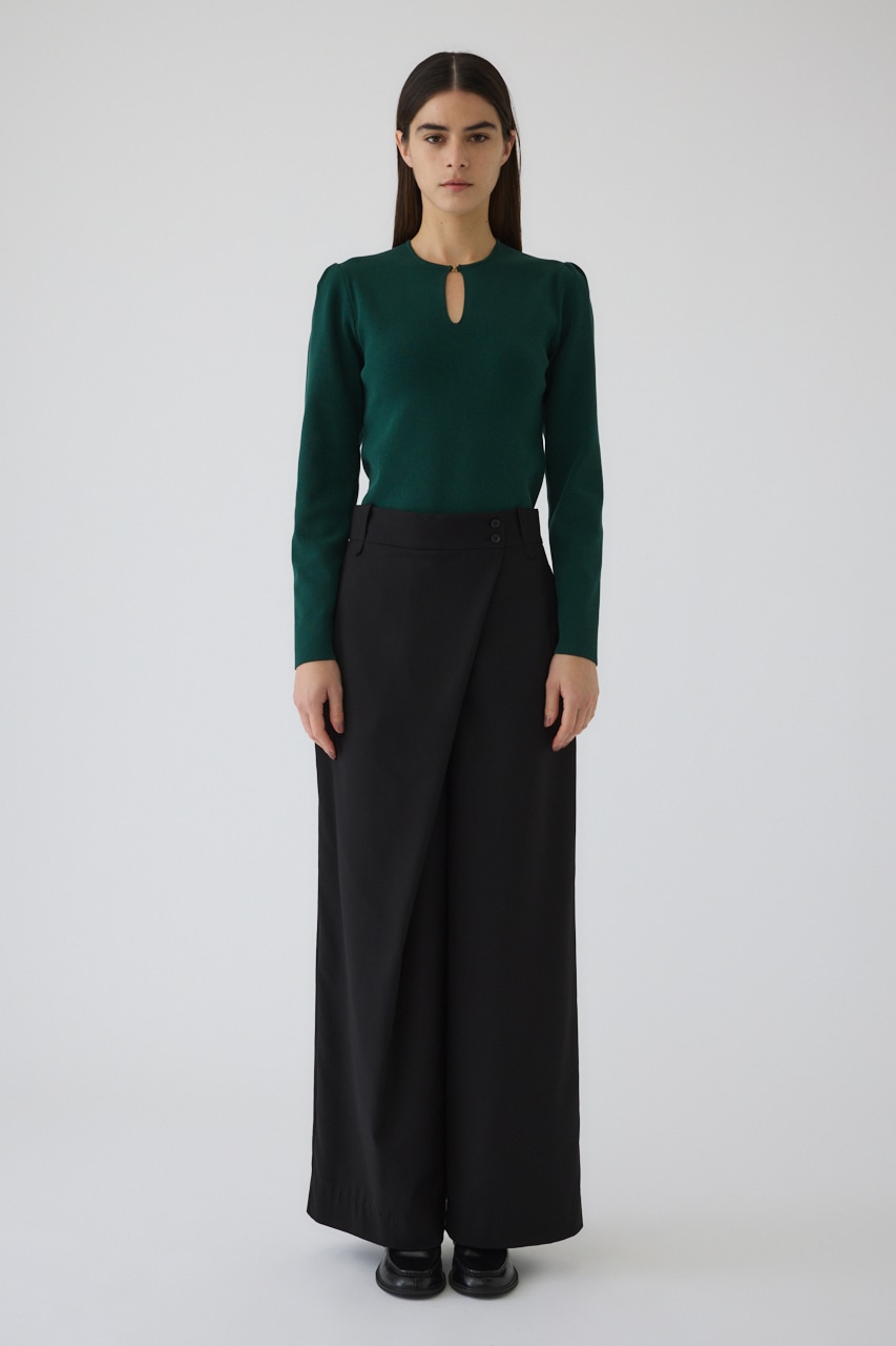 RIM.ARK | Hook slim knit tops (KNITWEAR ) |RIM.ARK ONLINE STORE