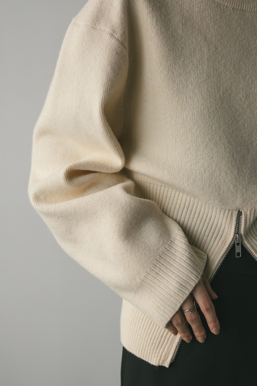 STYLEMIXER | ヘムジップフォルムニット (ニット ) |SHEL'TTER WEBSTORE