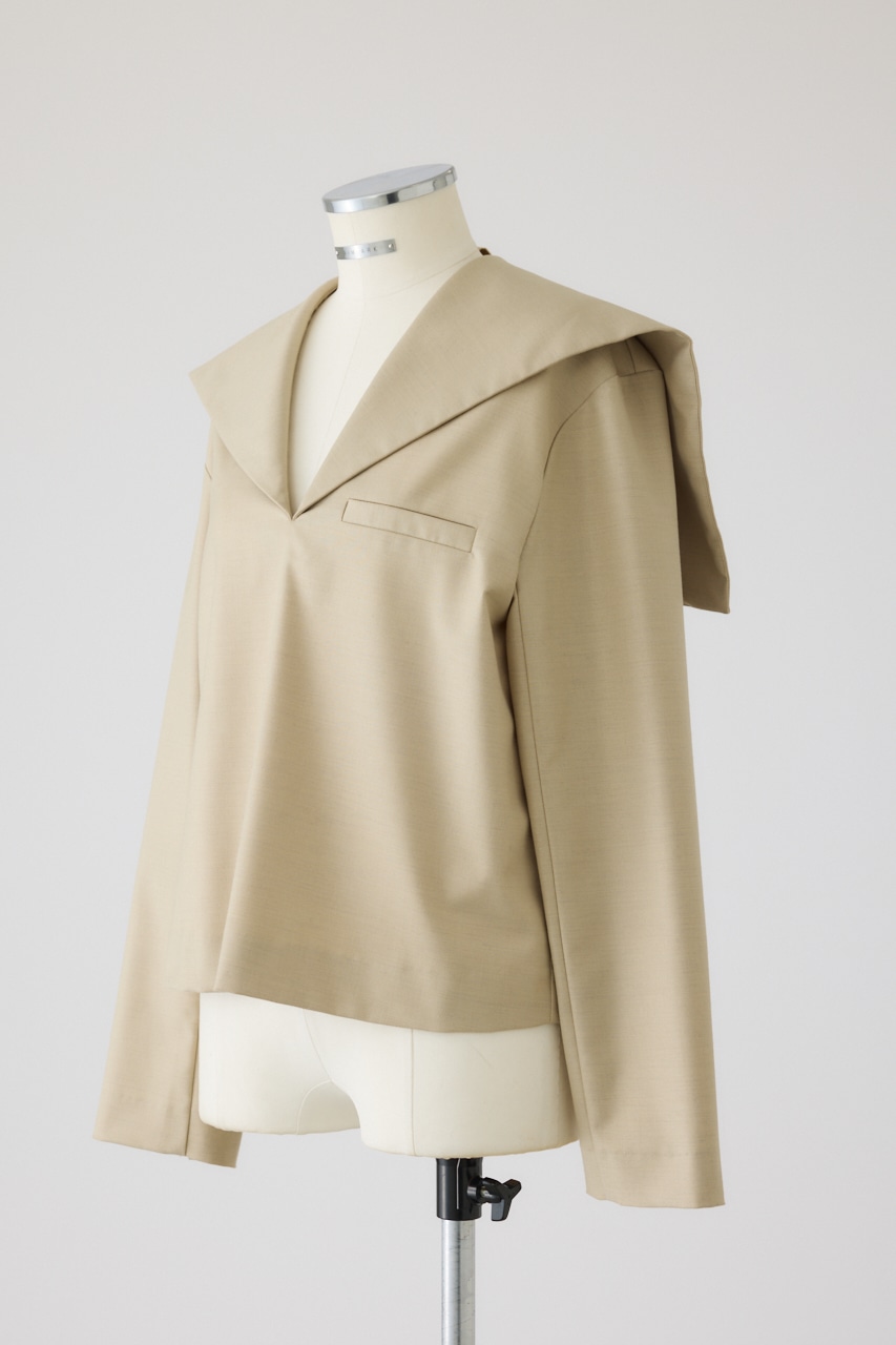 RIM.ARK | Sailor collar JK like tops (SHIRTS & BLOUSES ) |RIM.ARK
