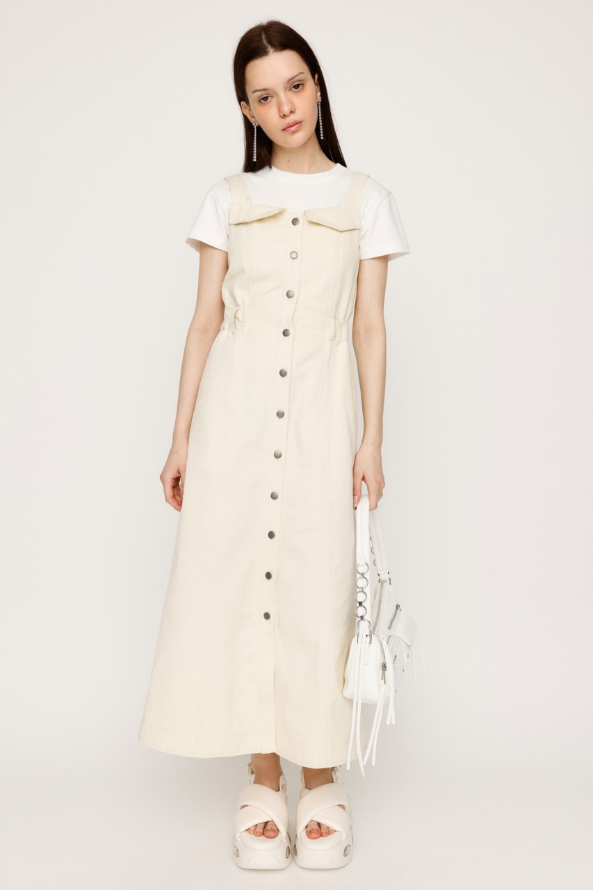 SLY | GATHER CORSET JUMPER スカート (ワンピース(ロング） ) |SHEL