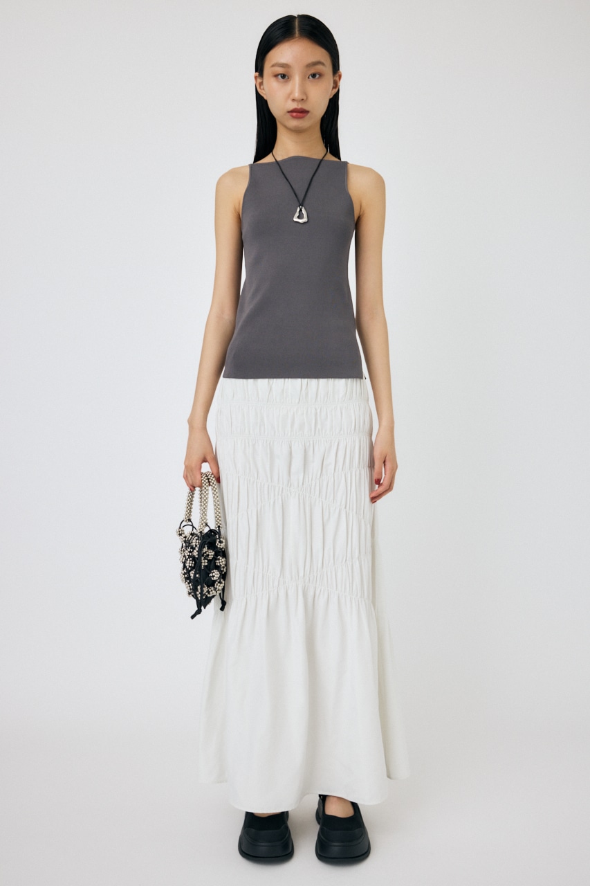 MOUSSY | SQUARE LINE ニットキャミ (キャミソール ) |SHEL'TTER WEBSTORE