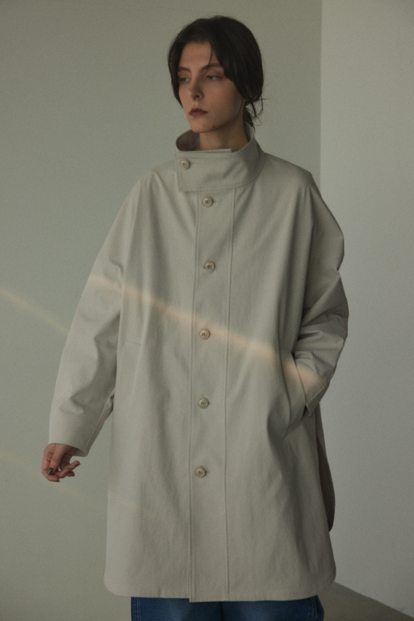 BLACK BY MOUSSY | big stand collar coat (コート ) |SHEL'TTER WEBSTORE