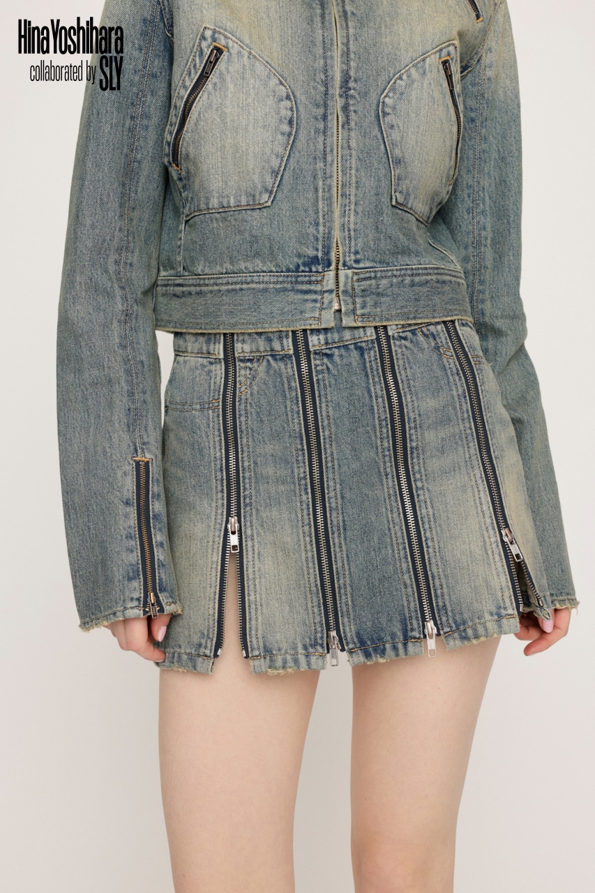 SLY | HinaYoshiharaxSLY L／W DENIM スカート (スカート ) |SHEL'TTER