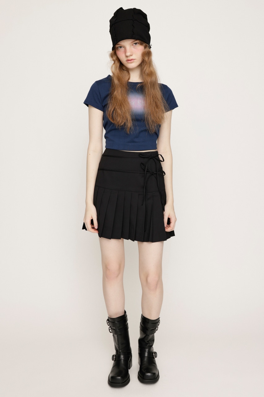 SLY | DOUBLE RIBBON PLEATS スカート (スカート(ミニ) ) |SHEL'TTER