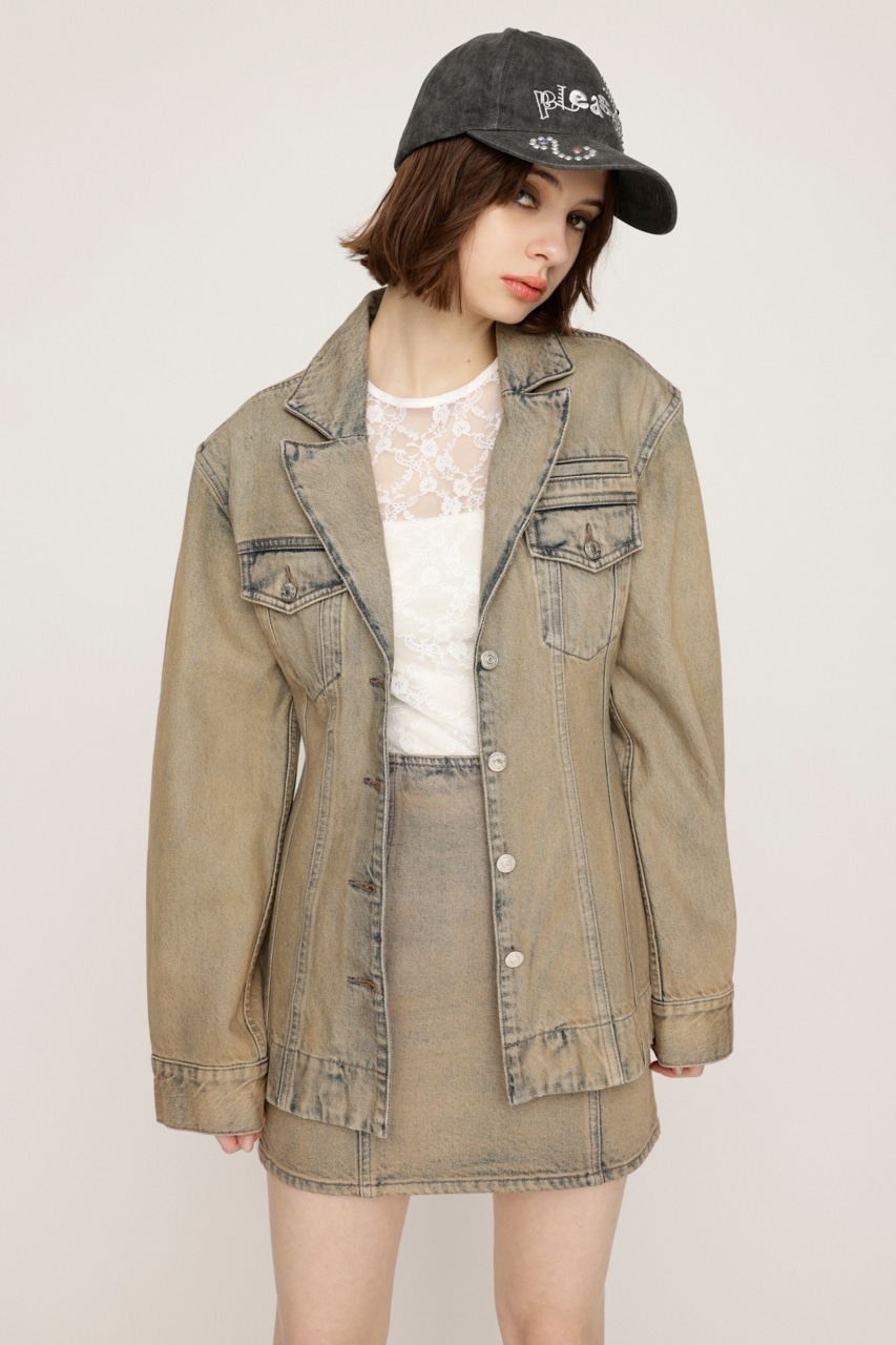 SLY | IAN TAILOR SHAPED DENIM JK-BC (デニムジャケット ) |SHEL'TTER