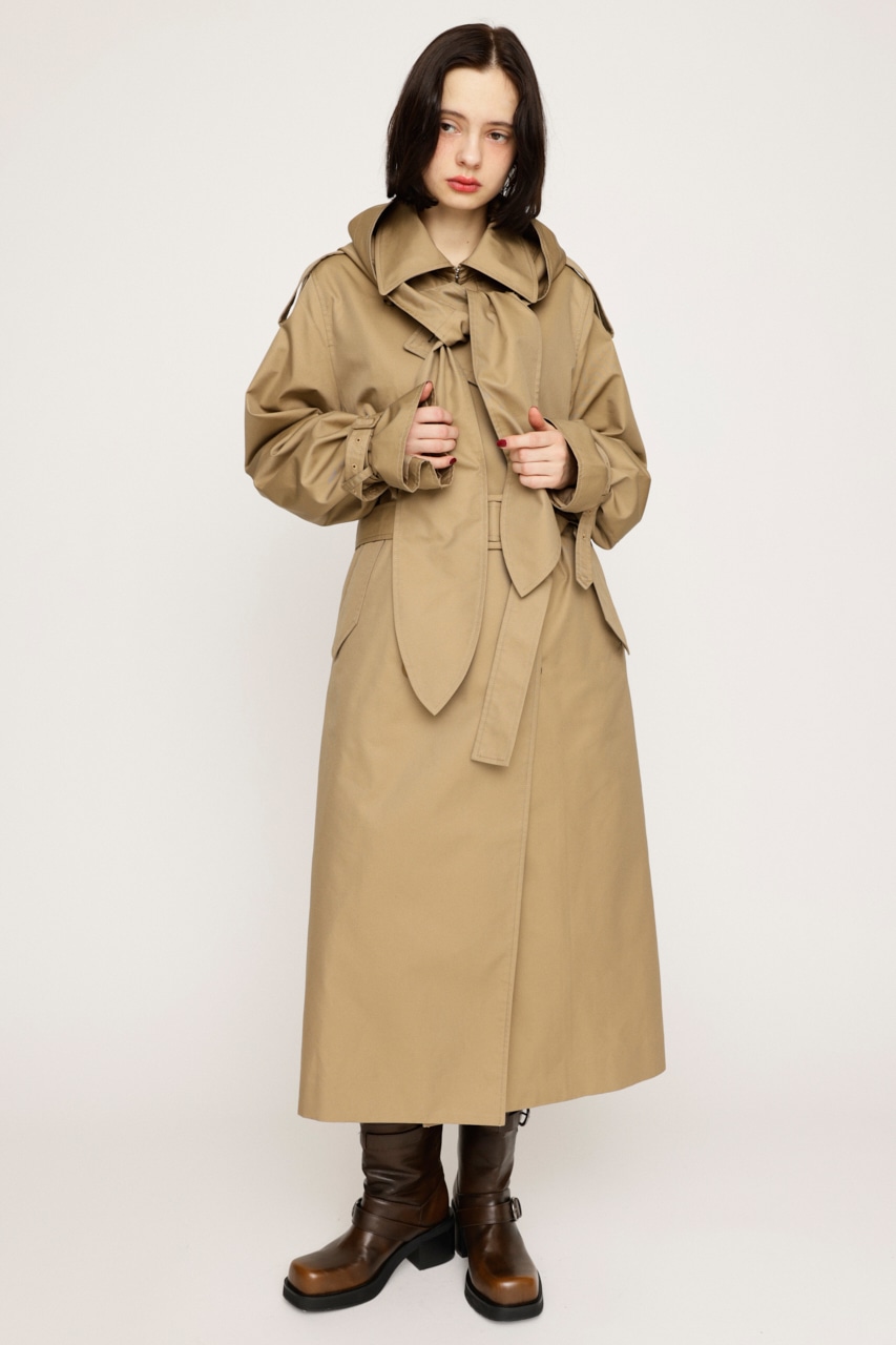 SLY | HOODED OVER TRENCH コート (コート ) |SHEL'TTER WEBSTORE