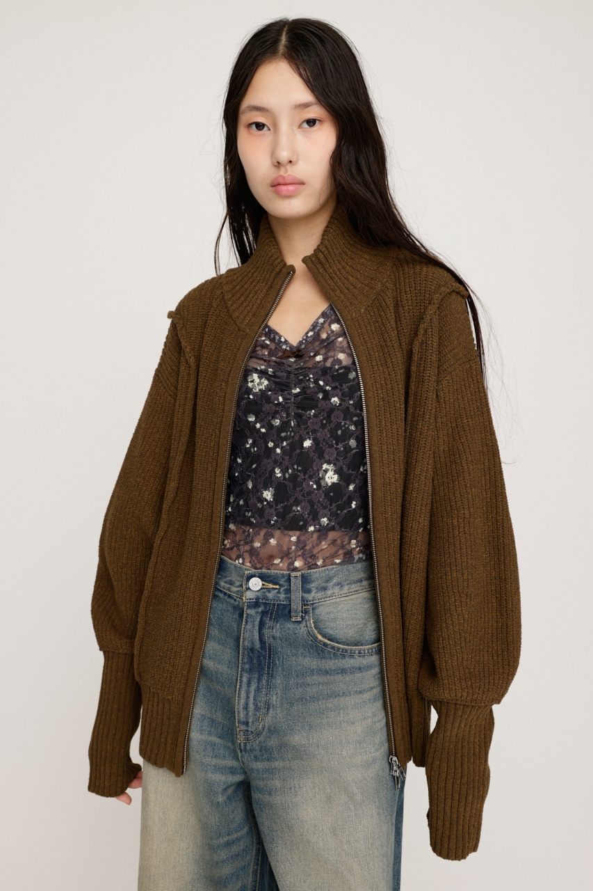 SLY | OVER MOLE ZIP UP OUTER WEAR (その他アウター ) |SHEL'TTER