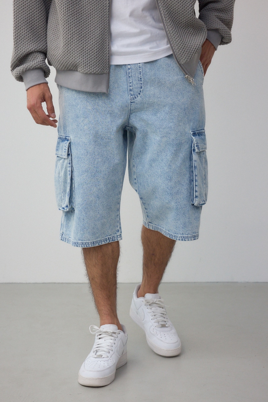 AZUL BY MOUSSY | AZUL DENIM カーゴショーツ (ショートパンツ ) |SHEL
