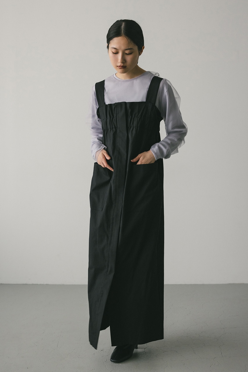 STYLEMIXER | ワイドギャザージャンスカ (ワンピース(ロング） ) |SHEL