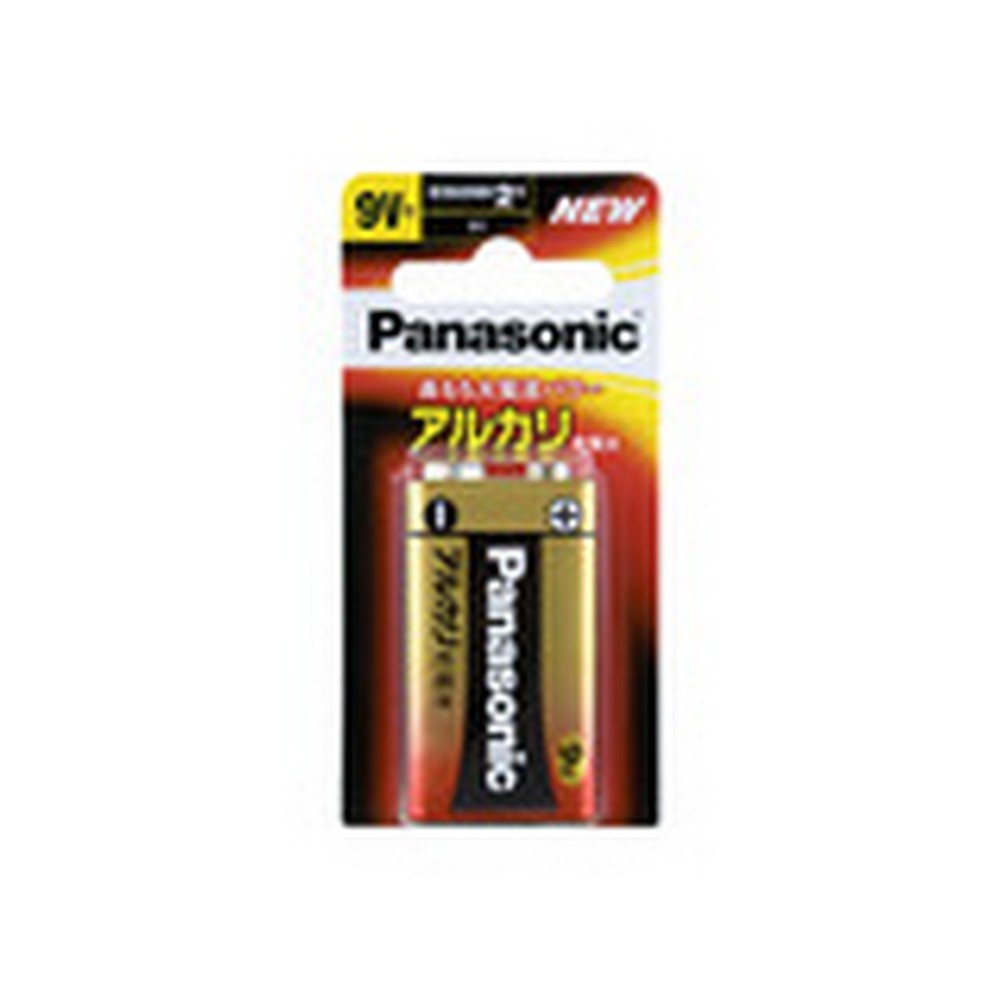 パナソニック アルカリ乾電池 9V形 6P形 1本 6LR61XJ/1B ｜ エルパ