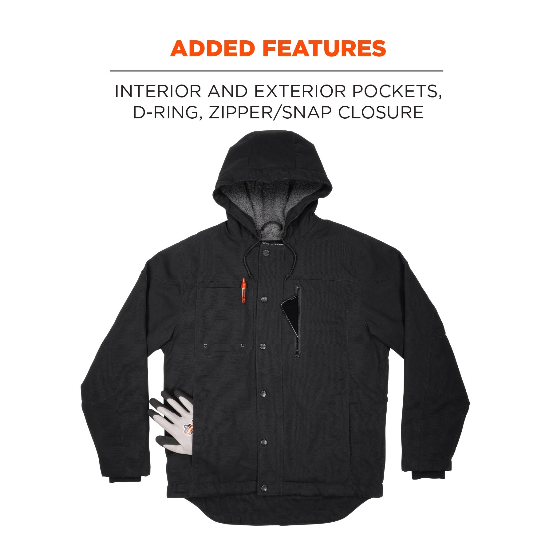 Duck Canvas Work Jacket | Ergodyne