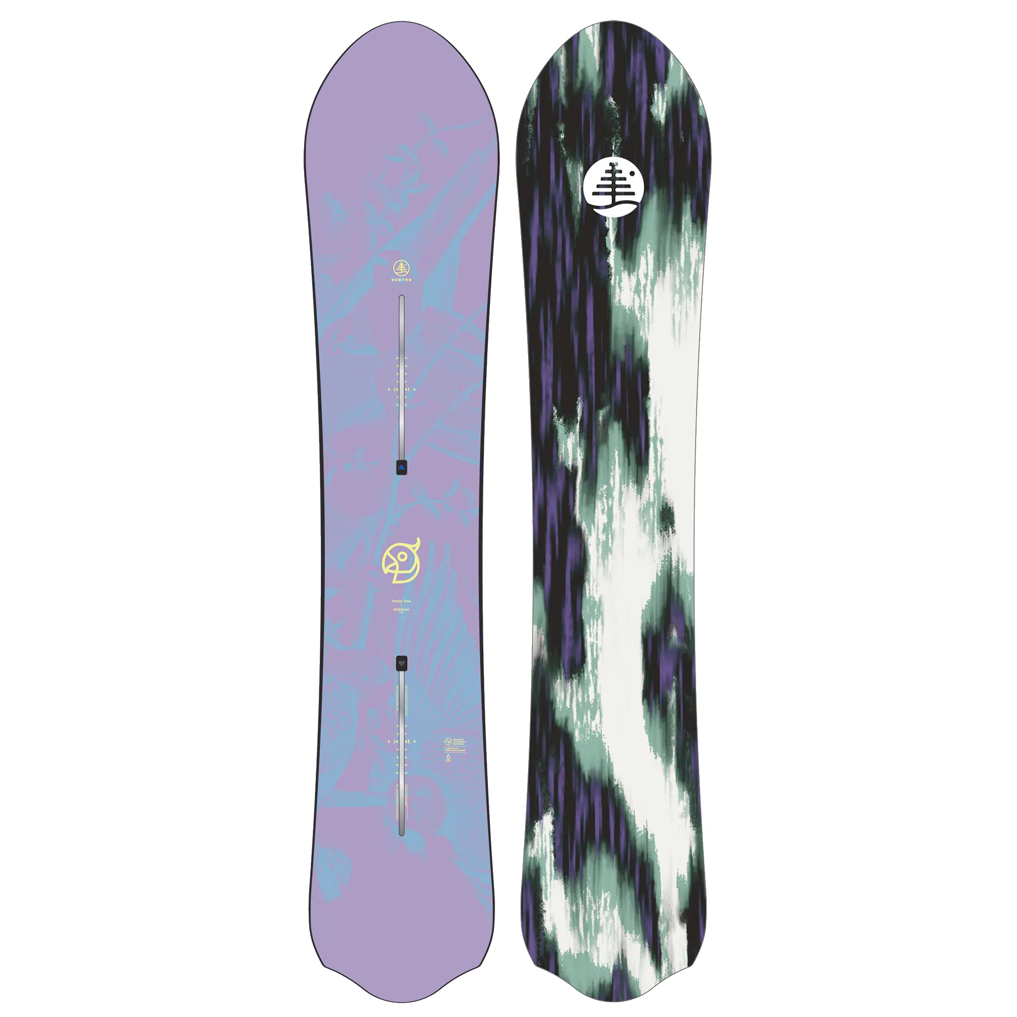 Burton Gender Neutral Family Tree Alekesam Board | Snowboards