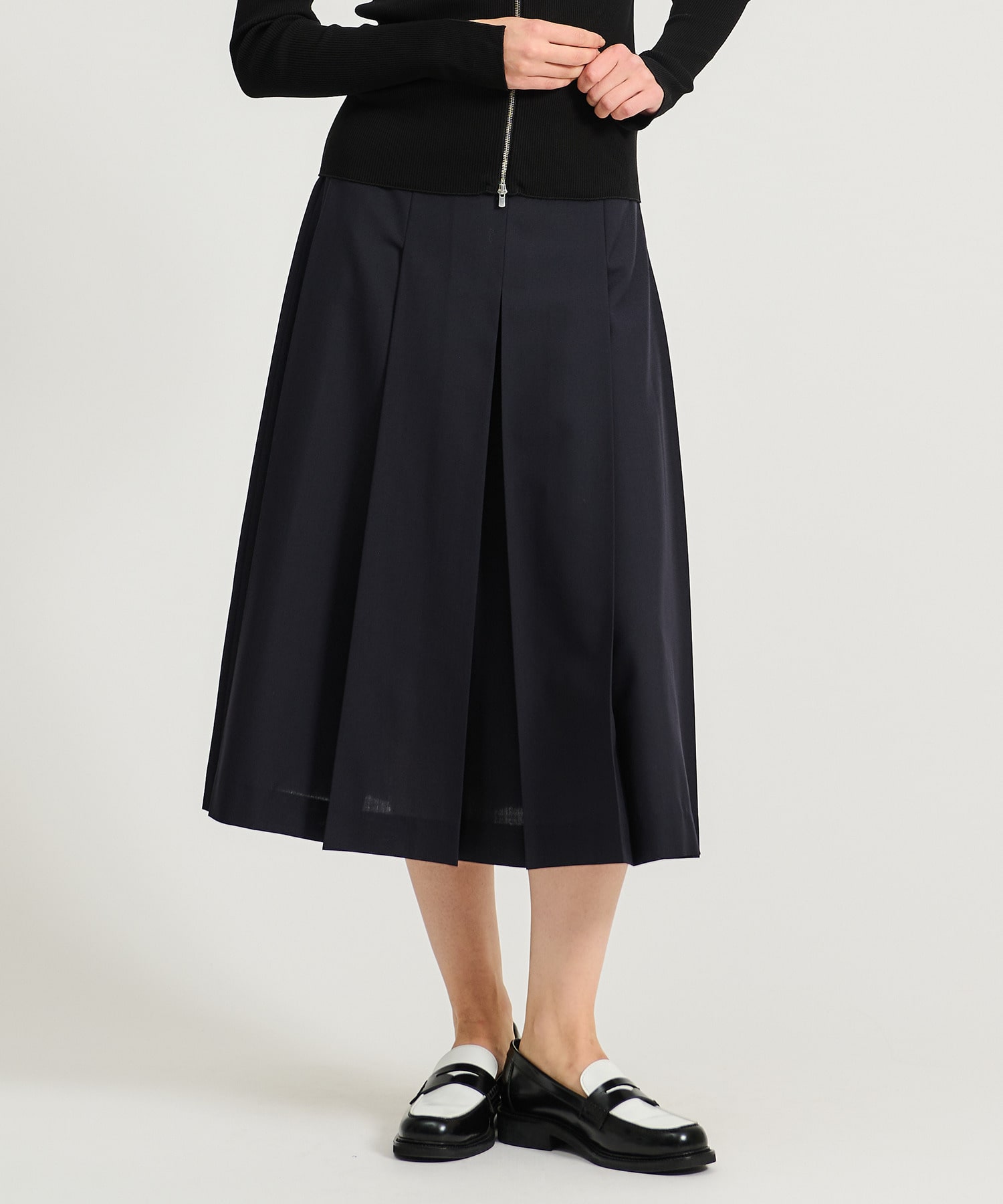 ESTNATION / ボックスプリーツフレアスカート｜ESTNATION ONLINE STORE