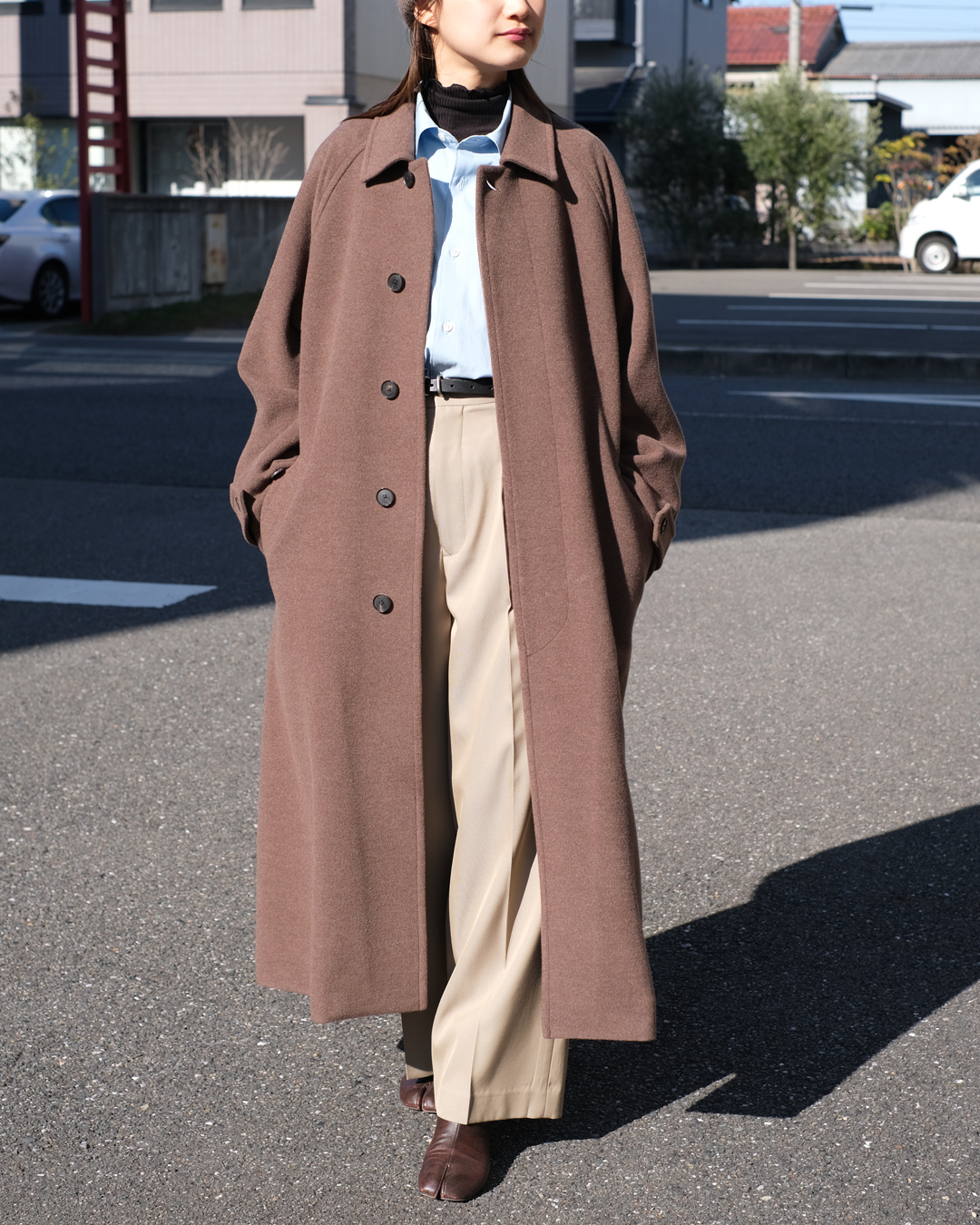 Super Fine Wool Mosser Soutien Collar Coat (Women's) | EUREKA