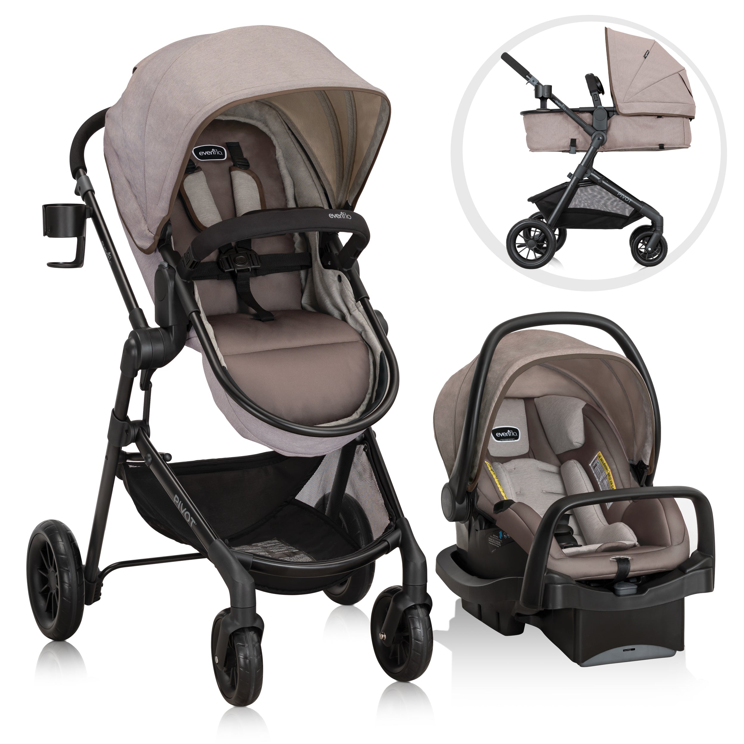 Evenflo PIVOT MODULAR TRAVEL SYSTEM | Evenflo® Official Site