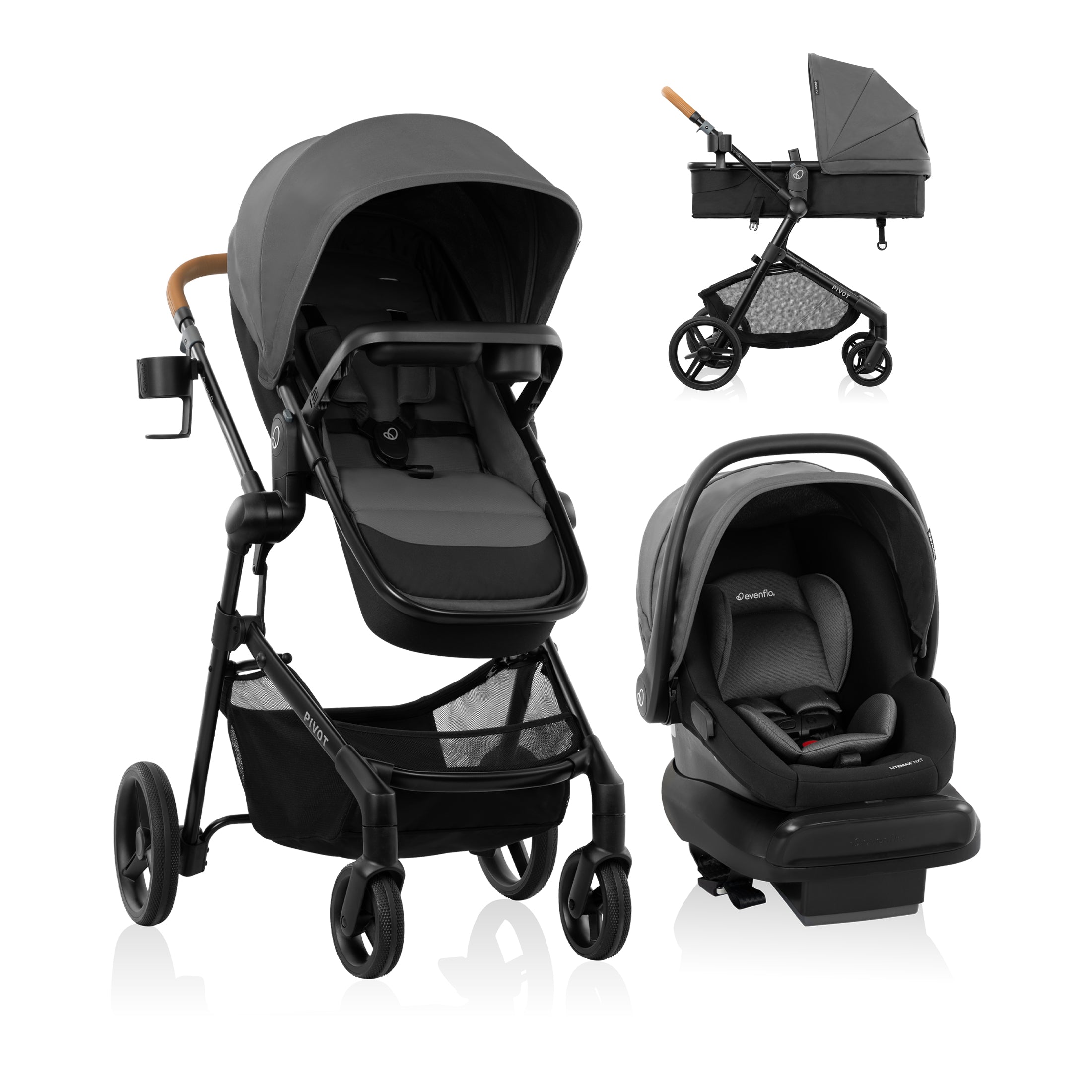 Evenflo Pivot Collection: Strollers, Car Seats, and Wagons