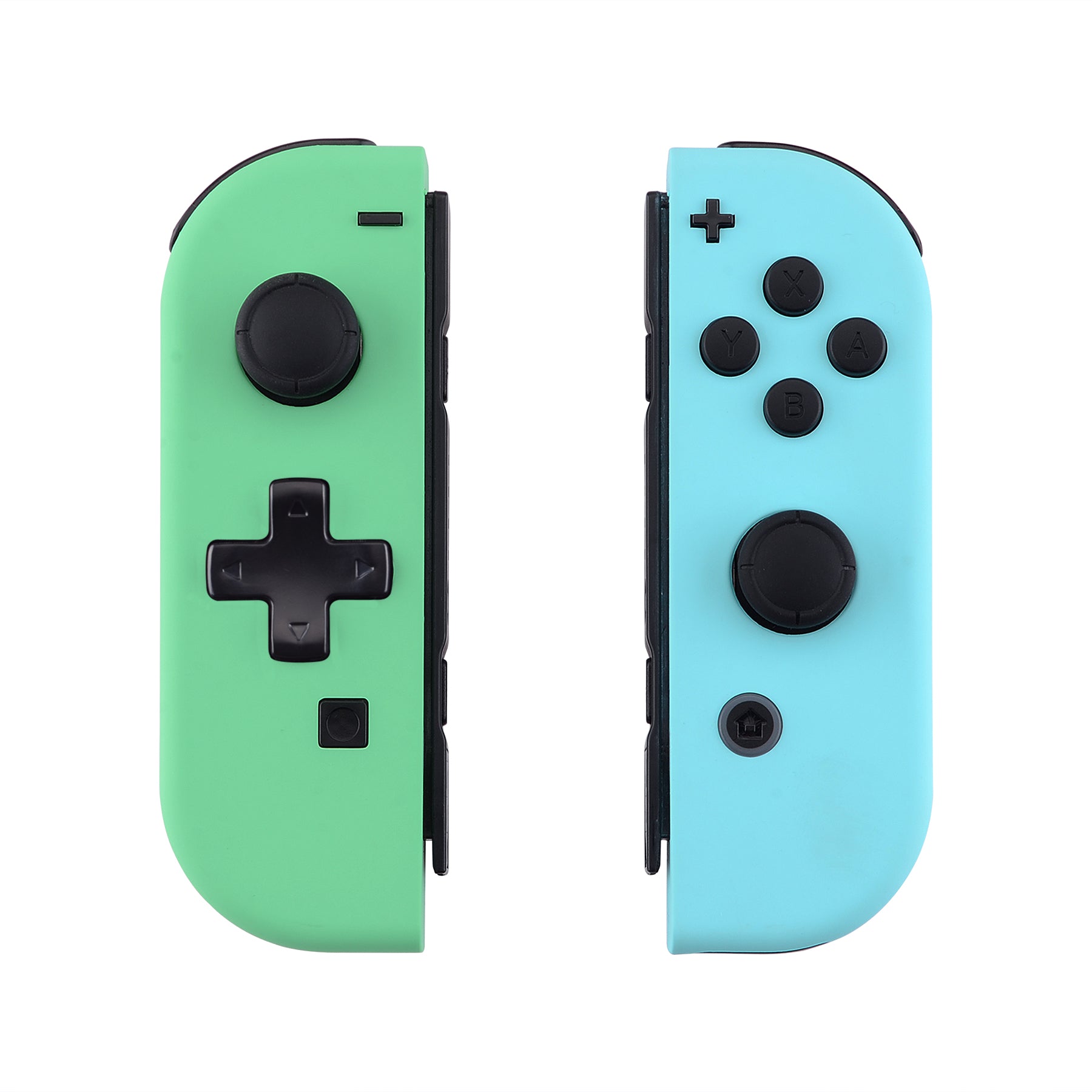 eXtremeRate Mint Green & Heaven Blue for Joycon Handheld