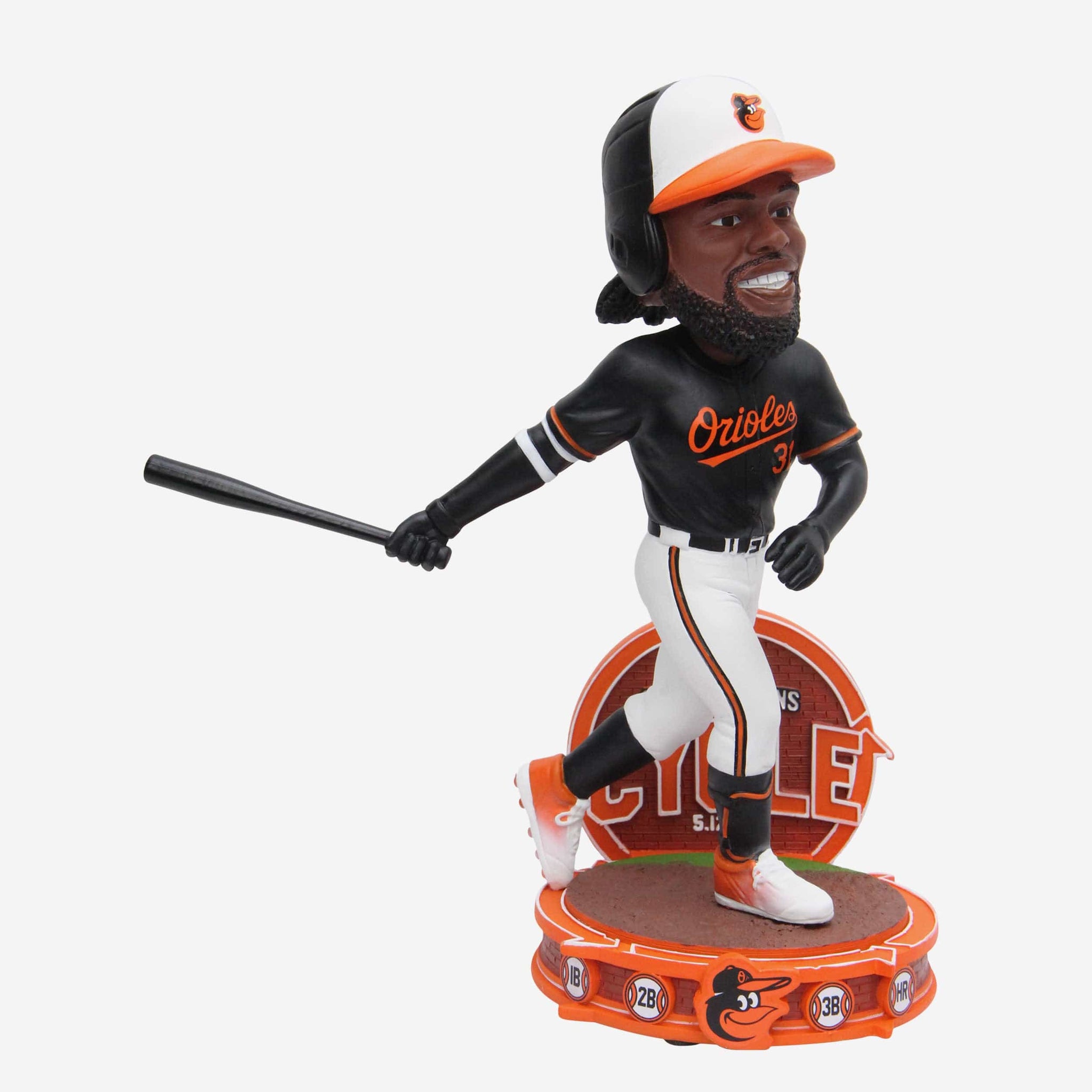 Cedric Mullins Baltimore Orioles Cycle Bobblehead FOCO