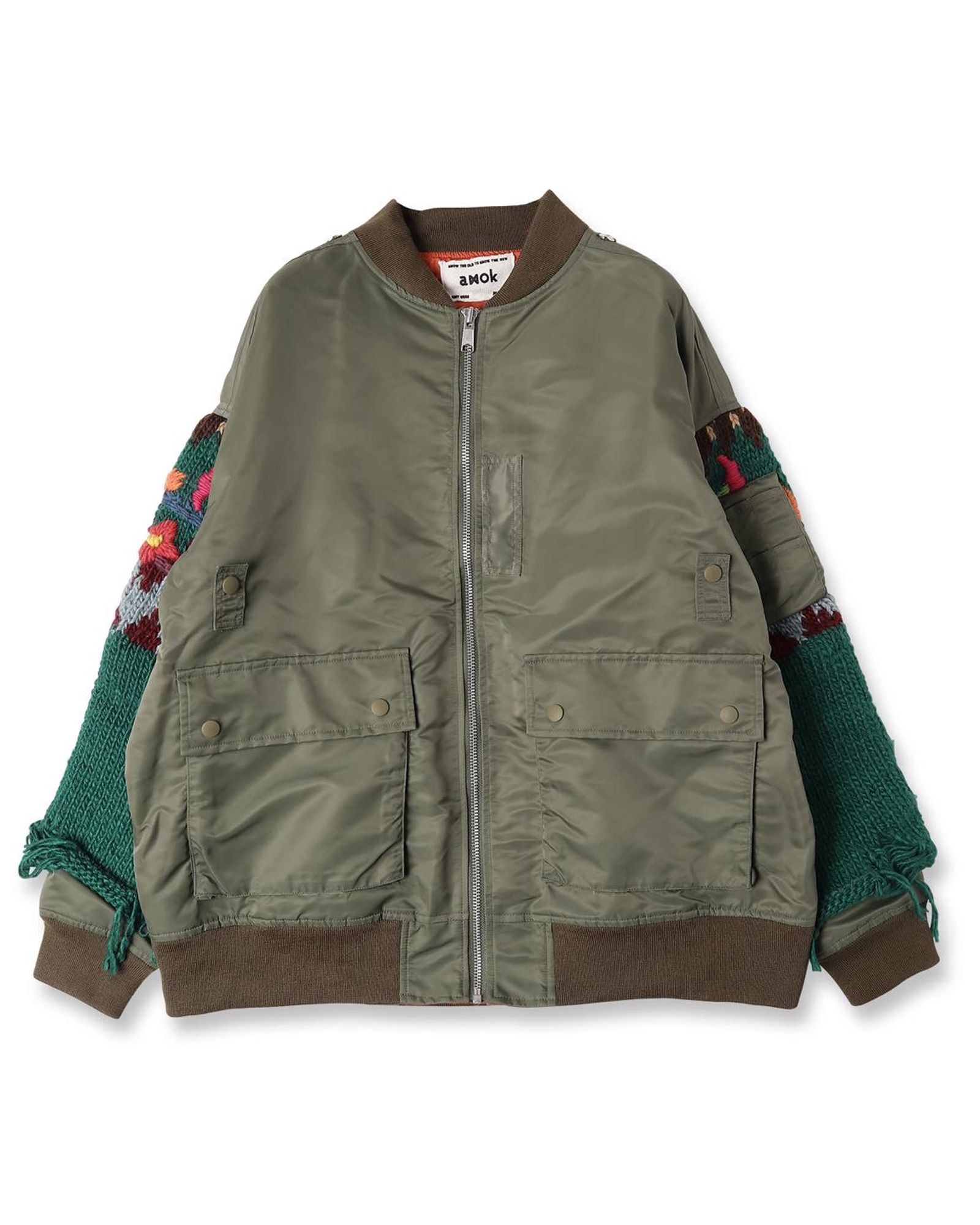 AMOK - Knit Docking Blouson | fakejam
