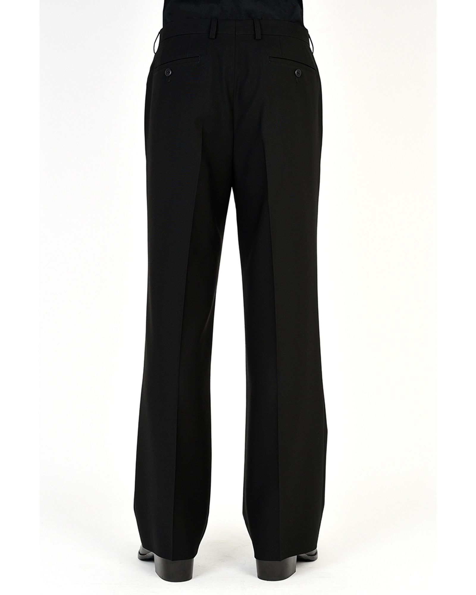 LAD MUSICIAN - 2Tuck Slim Flare Slacks | fakejam