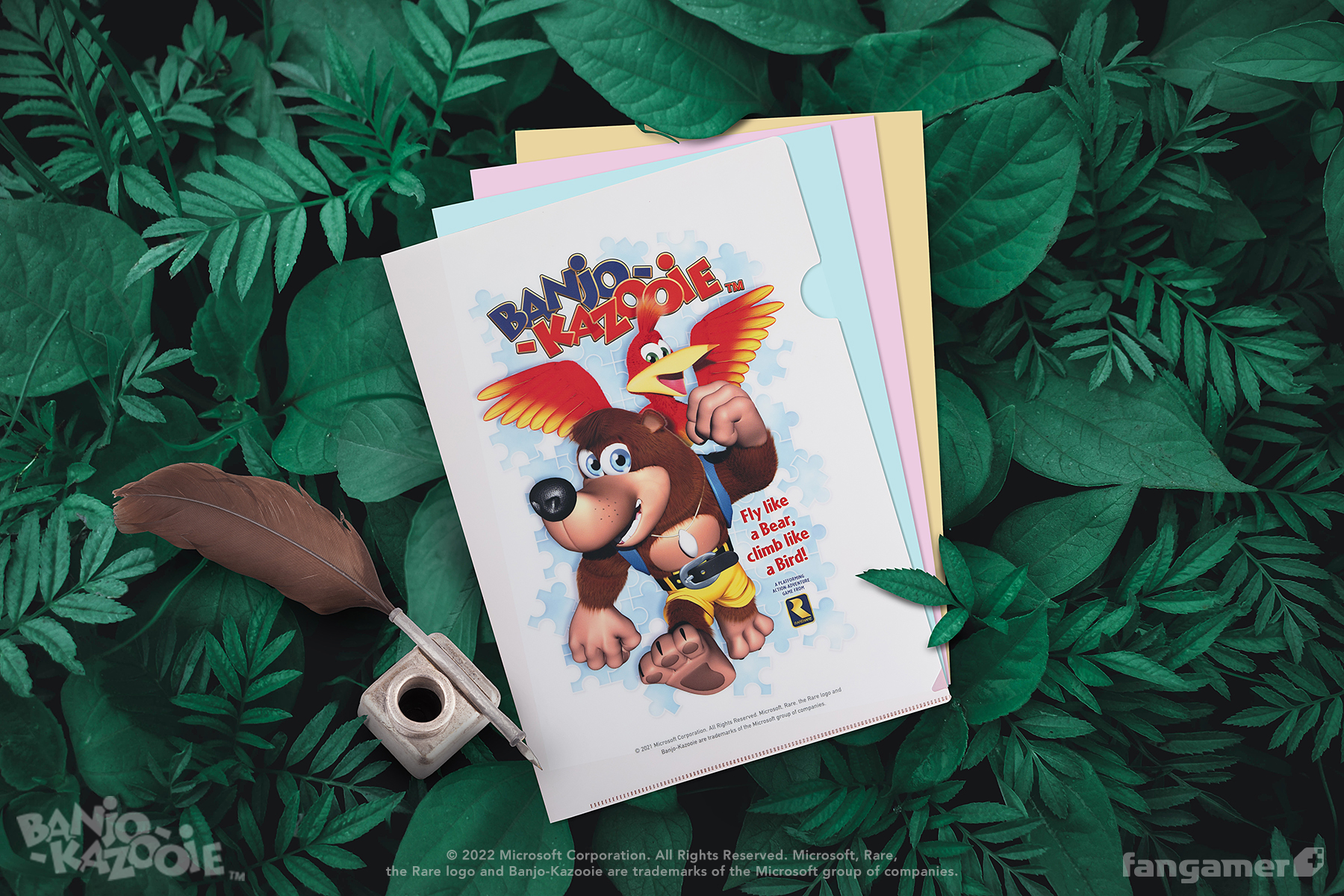 Banjo Kazooie」－ クリアファイル3種セット - Fangamer Japan