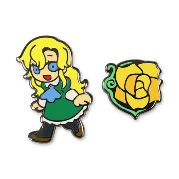 Ib」－キャラクターピンバッジセット4 青い人形 - Fangamer Japan